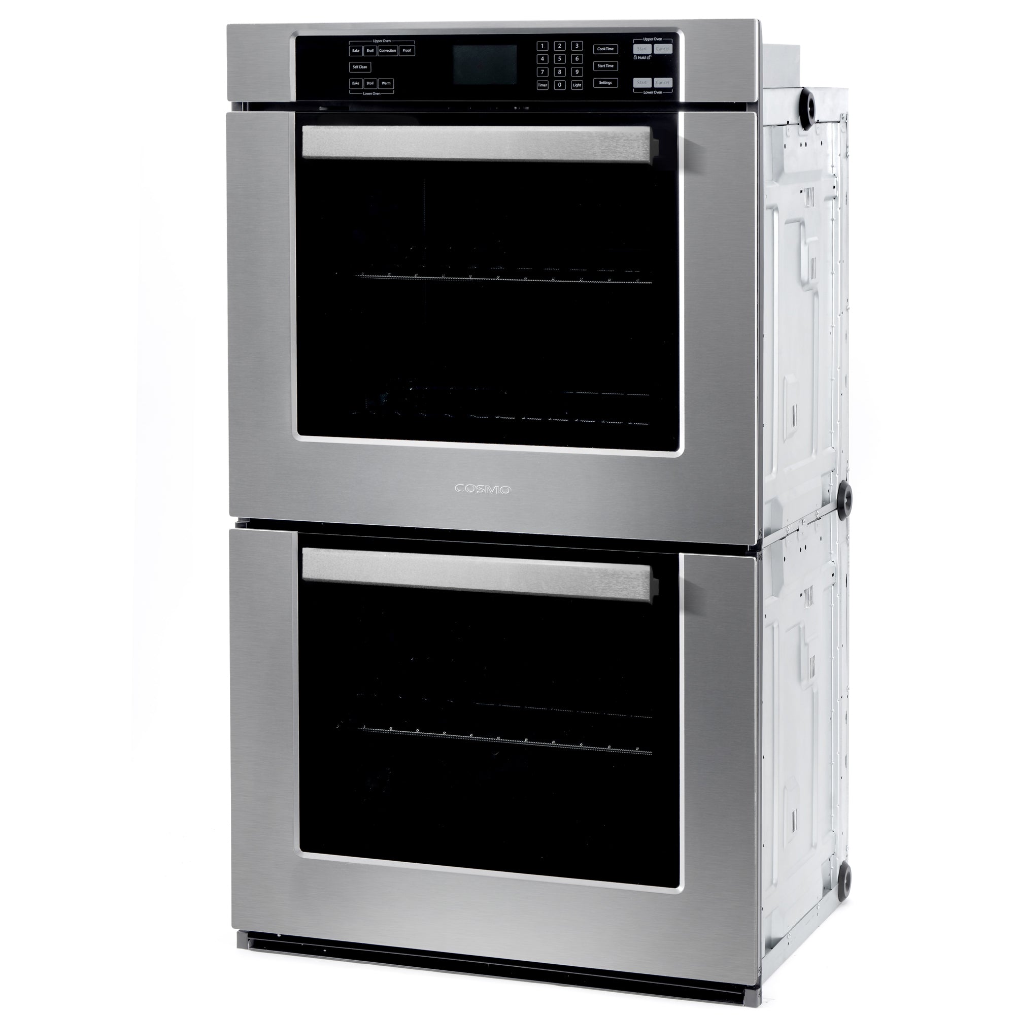 Cosmo Haven 30 in. 10 cu.ft. Stainless Steel Electric Double Wall Oven with Self-Clean | COS-30EDWC