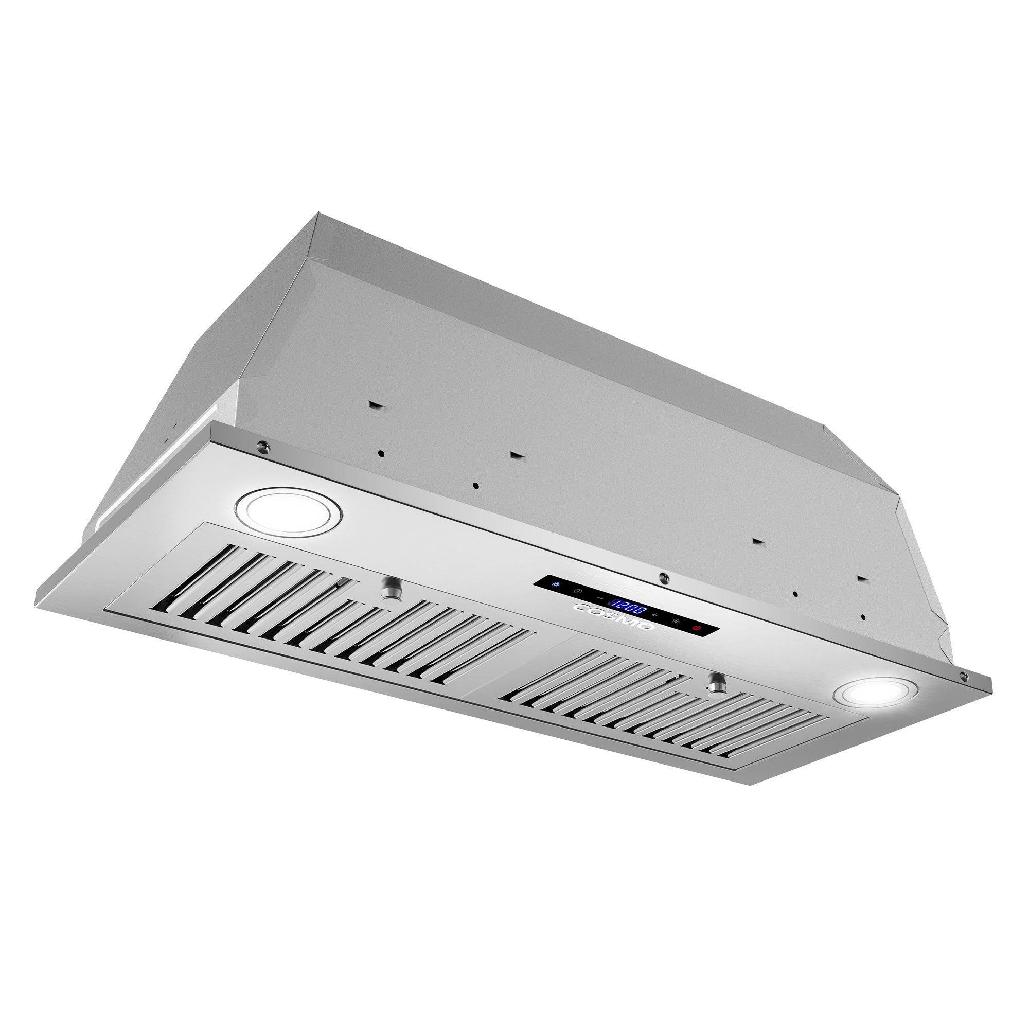 Cosmo Lumin 30 in. 380 CFM Stainless Steel Insert Range Hood, Touch Controls | COS-30IRHS
