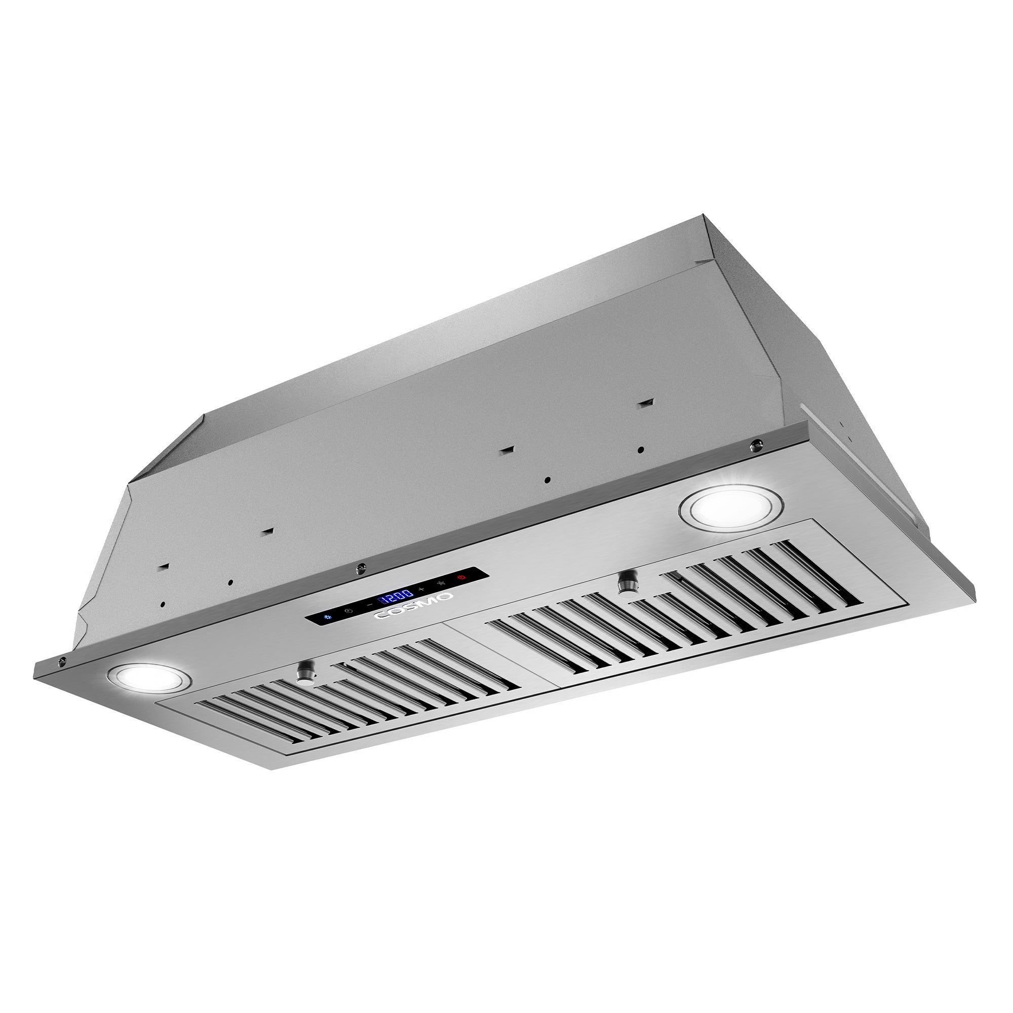 Cosmo Lumin 30 in. 380 CFM Stainless Steel Insert Range Hood, Touch Controls | COS-30IRHS