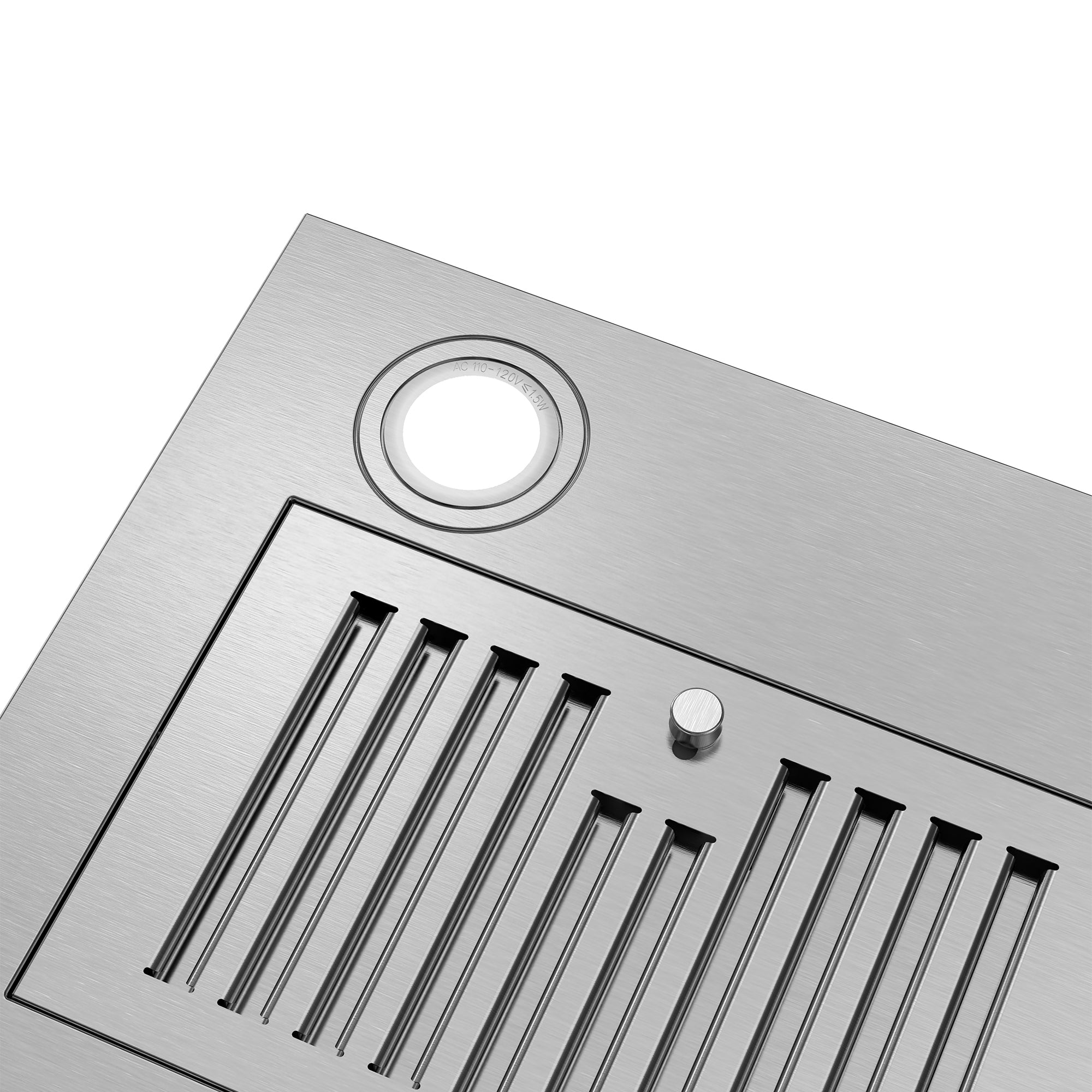 Cosmo Lumin 36 in. 380 CFM Stainless Steel Insert Range Hood | COS-36IRHP