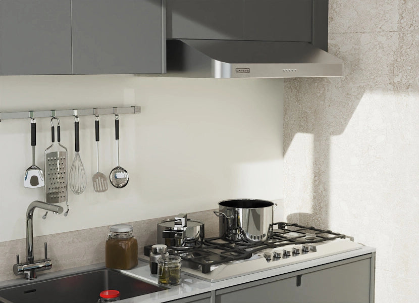 Empava 30 In. 500 CFM Stainless Steel Under Cabinet Range Hood | EMPV-30RH11