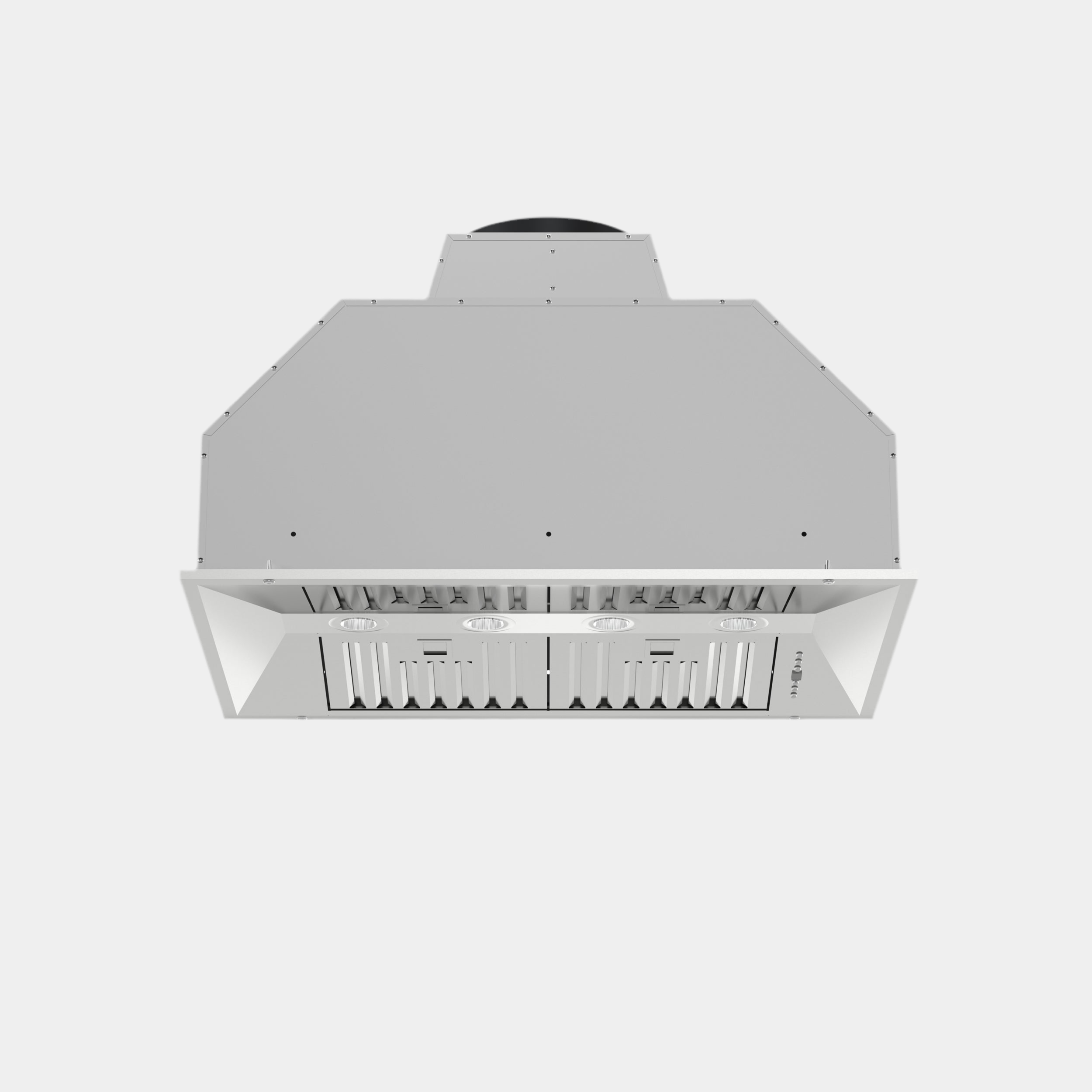 Forno Altilia 36-Inch Insert Range Hood, Stainless Steel, LED Lighting, Baffle Filters