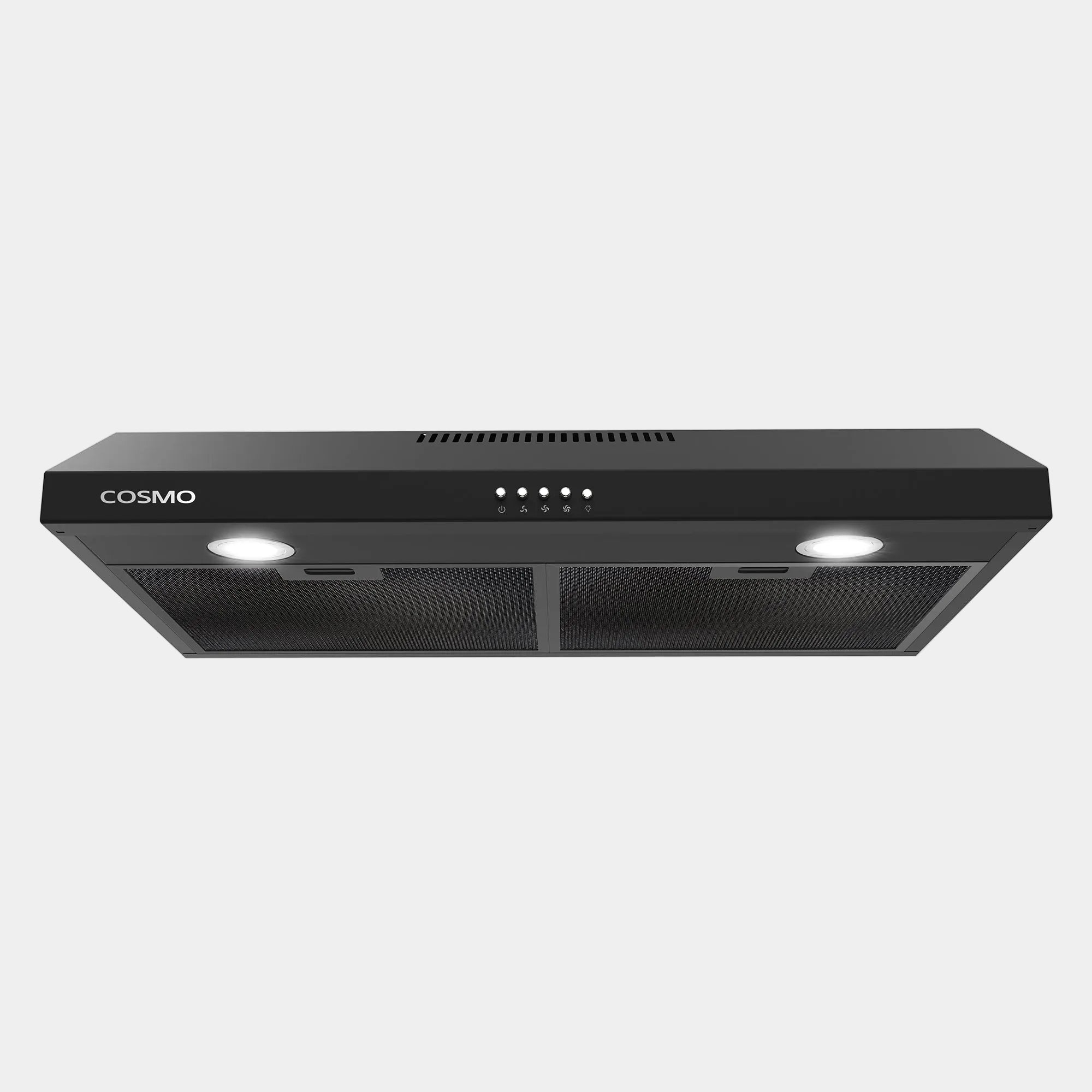 Cosmo Delta 30 in. Black Under-Cabinet Range Hood | COS-5U30-BK