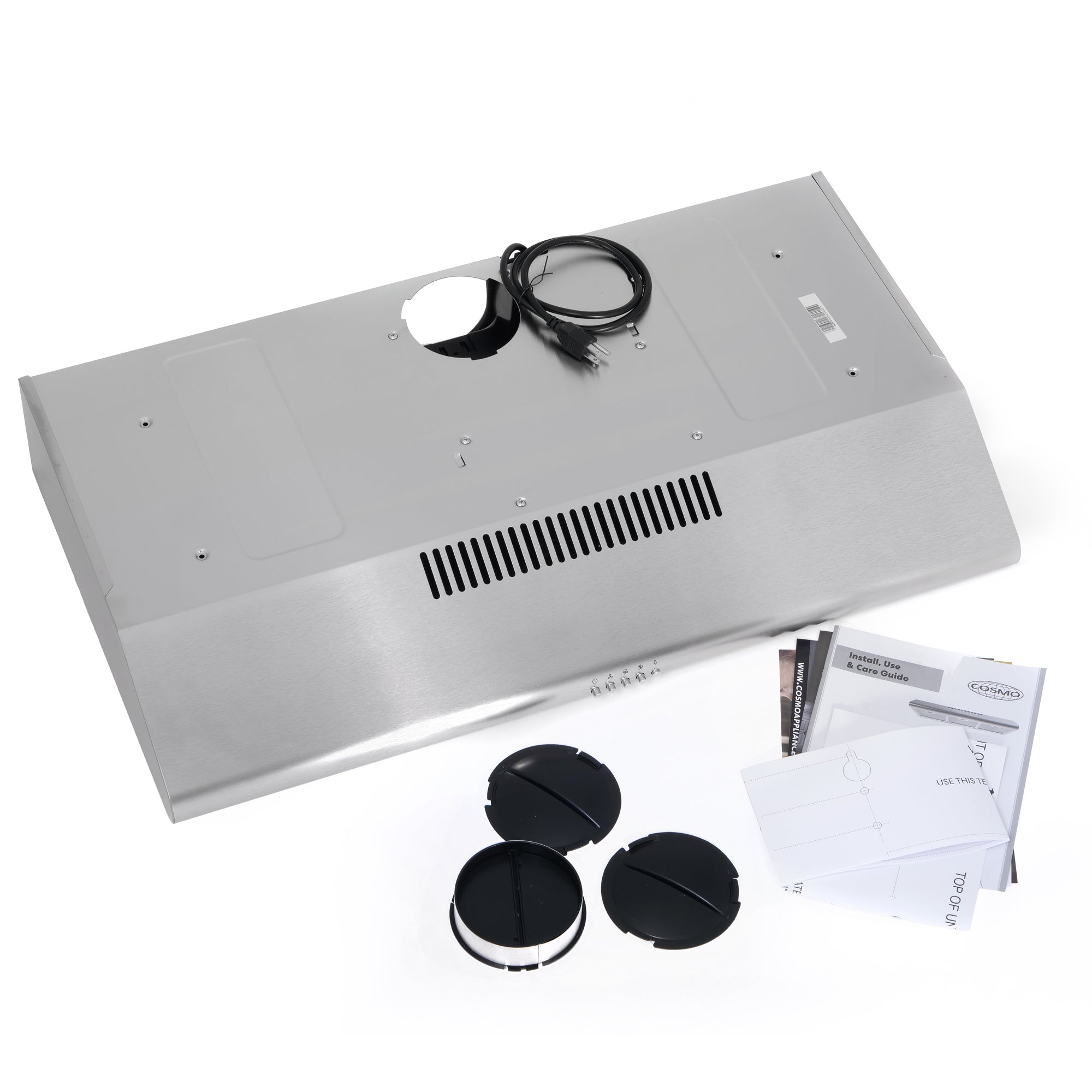 Cosmo Delta 36 in. Stainless Steel Under-Cabinet Range Hood | COS-5MU36