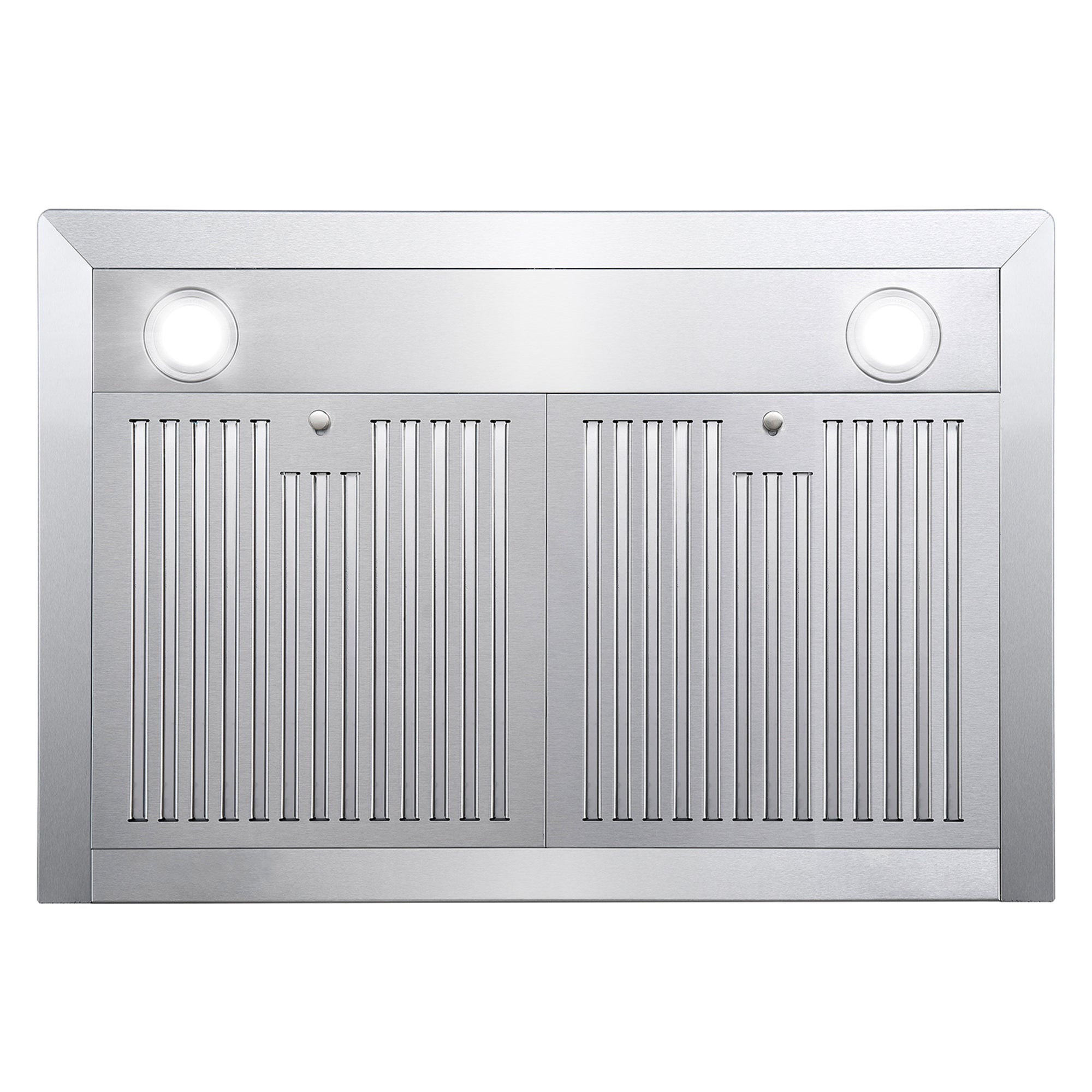 Cosmo Vista 30 in. 380 CFM Stainless Steel Wall Mount Range Hood, Button Controls | COS-63175