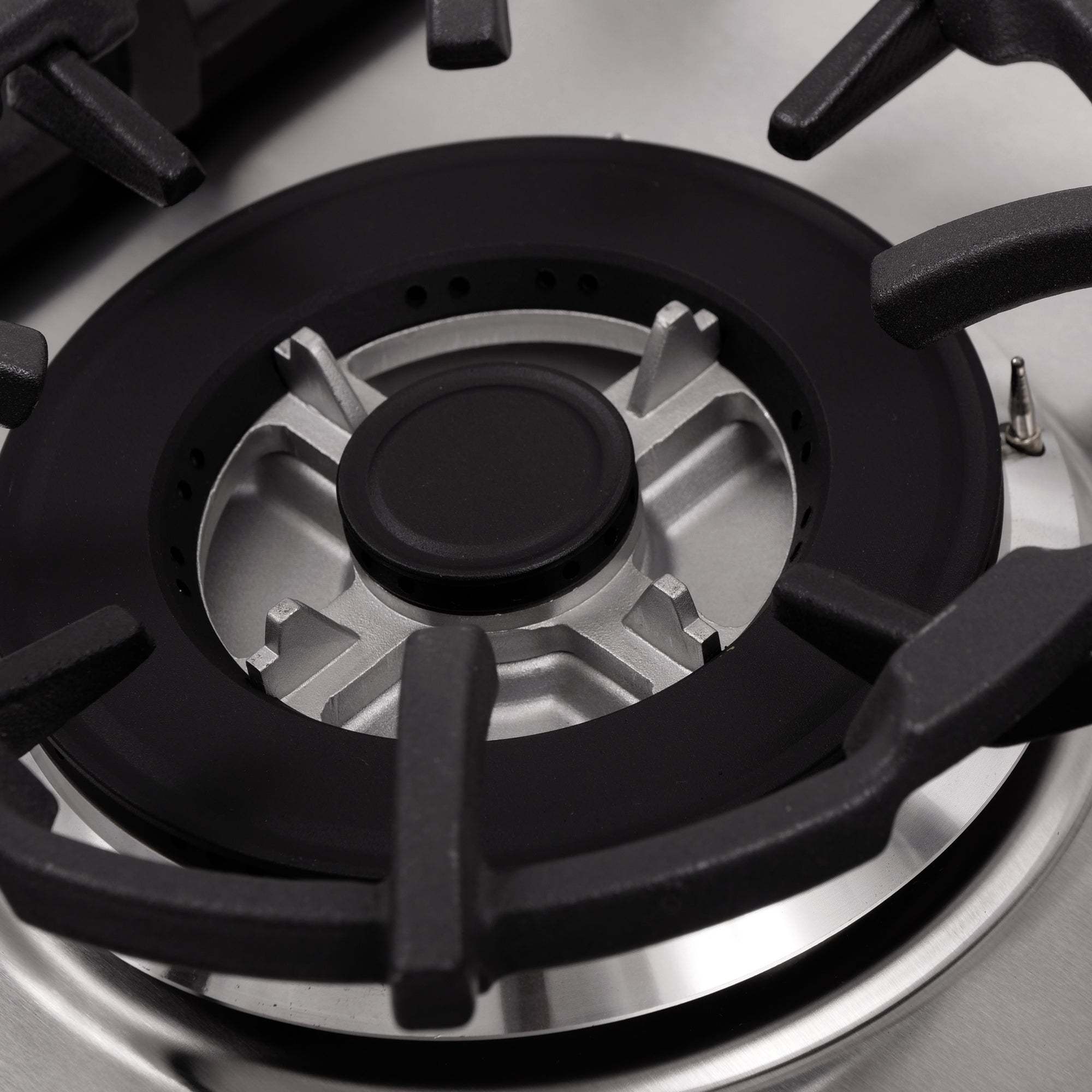 Cosmo 24 in. Stainless Steel Gas Cooktop with 4 Burners | COS-640STX-E