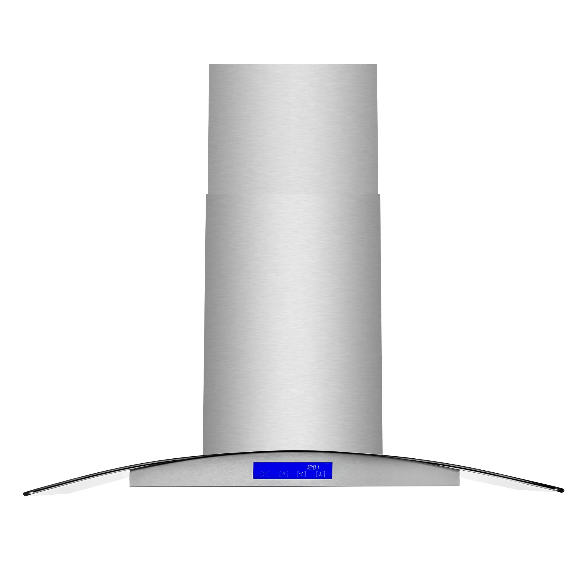 Cosmo Lumin 36 in. 380 CFM Stainless Steel Island Mount Range Hood, Touch Controls | COS-668ICS900