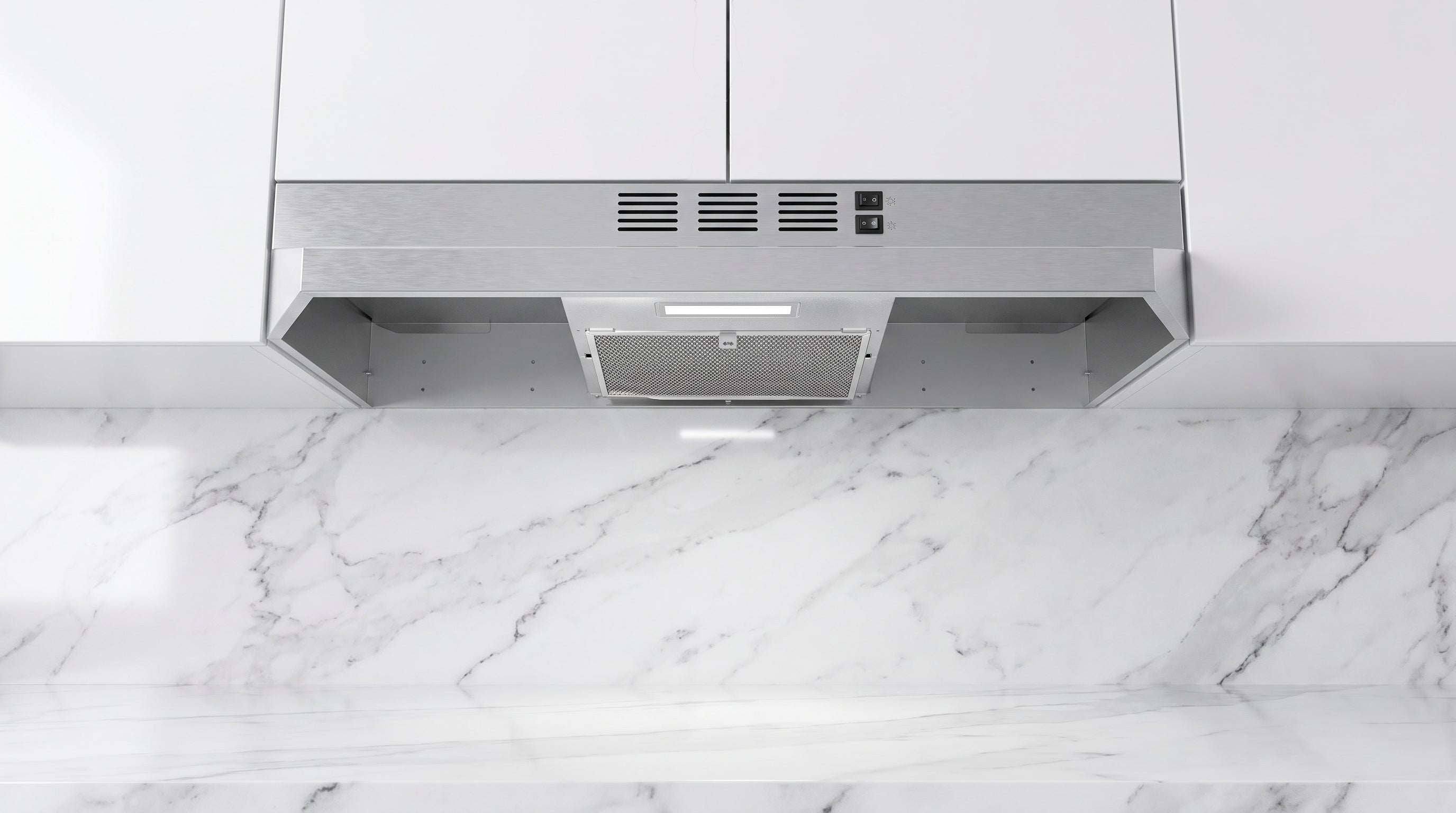 Forno Cappa 30 in. 200 CFM Stainless Steel Convertible Under Cabinet Range Hood | FRHUC5200-30