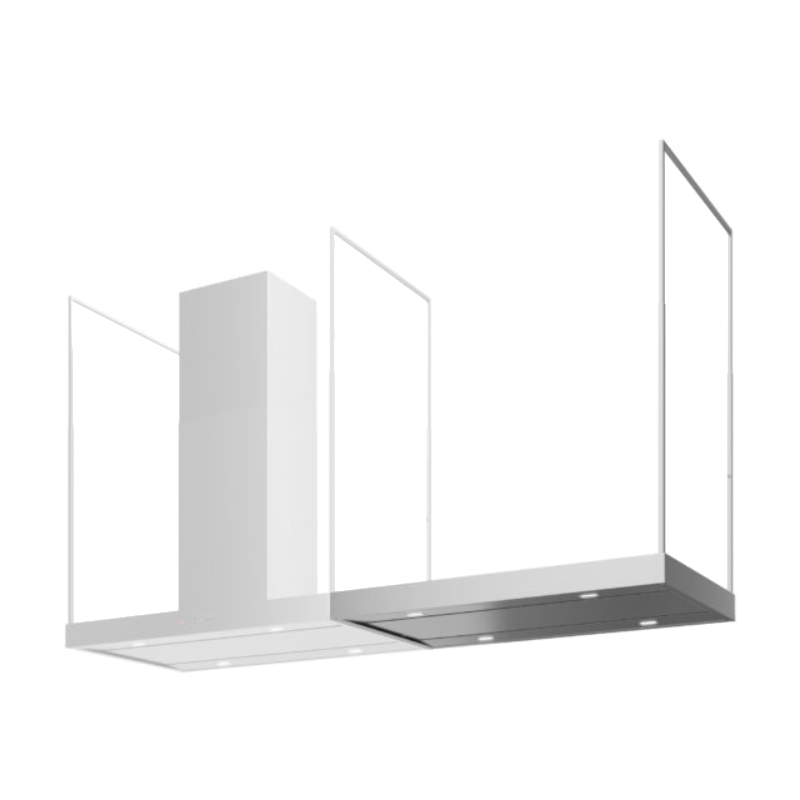 Futuro 36 in. Stainless Steel Shelf for 36 in. / 48 in. Europe Island Range Hood