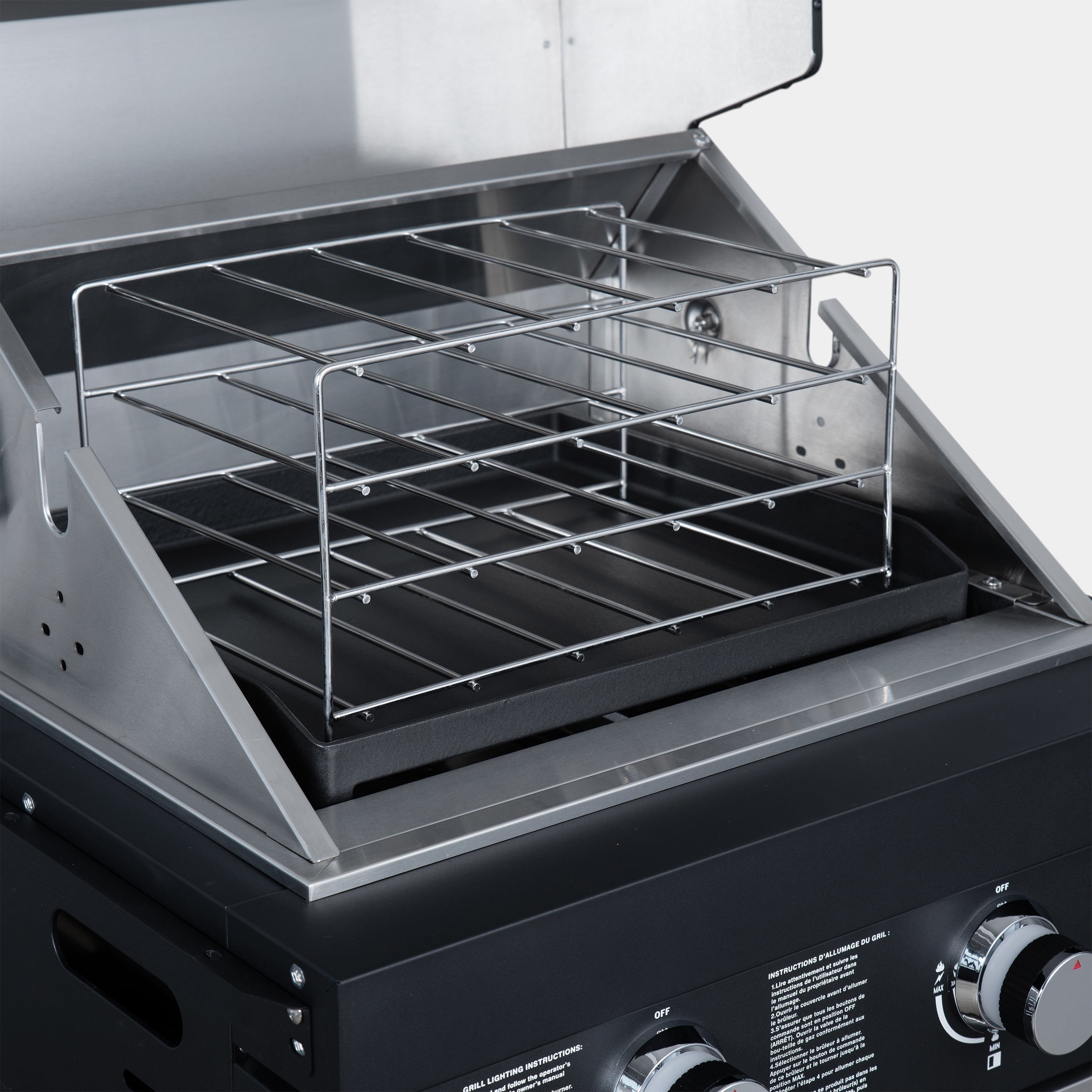 Forno All’Aperto 99,600 BTU Outdoor Kitchen, 5 Burners, Infrared Burners, Side Burner, Black Sintered Stone Countertops, Gas Pizza Oven, Sink Module, Bar & Beverage Center