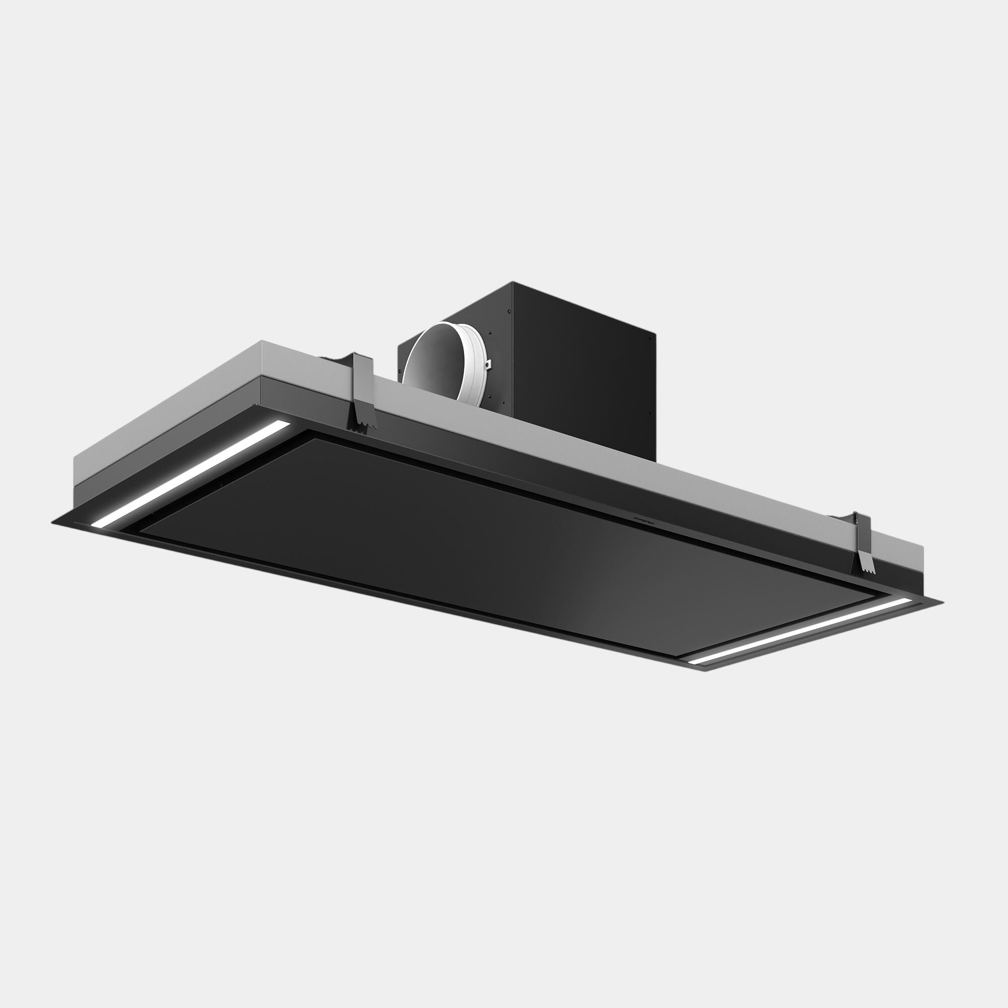 Futuro Stealth 50 in. 940 CFM Black Ceiling Mount Range Hood | IS50STEALTH-BLK
