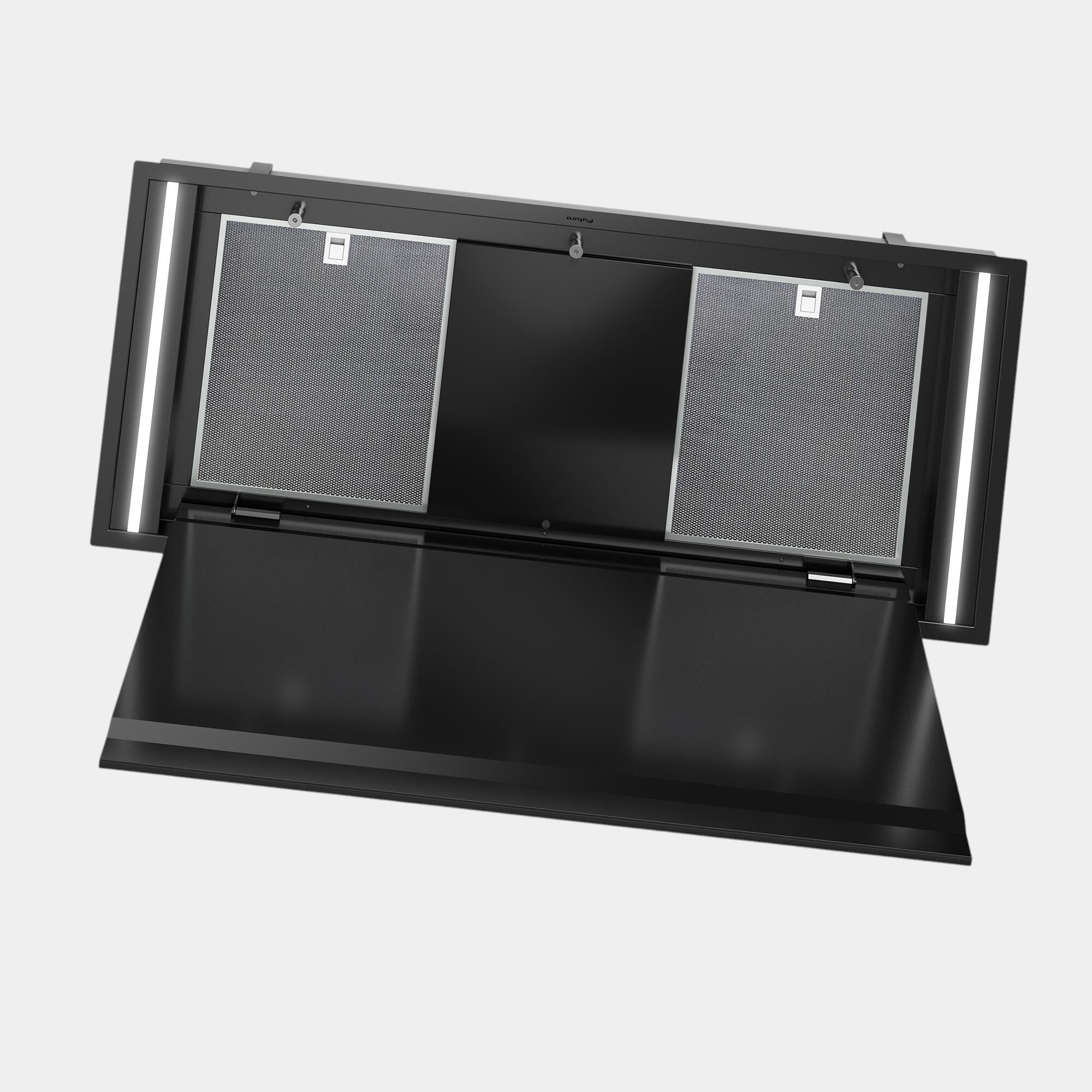 Futuro Stealth 50 in. 940 CFM Black Ceiling Mount Range Hood | IS50STEALTH-BLK