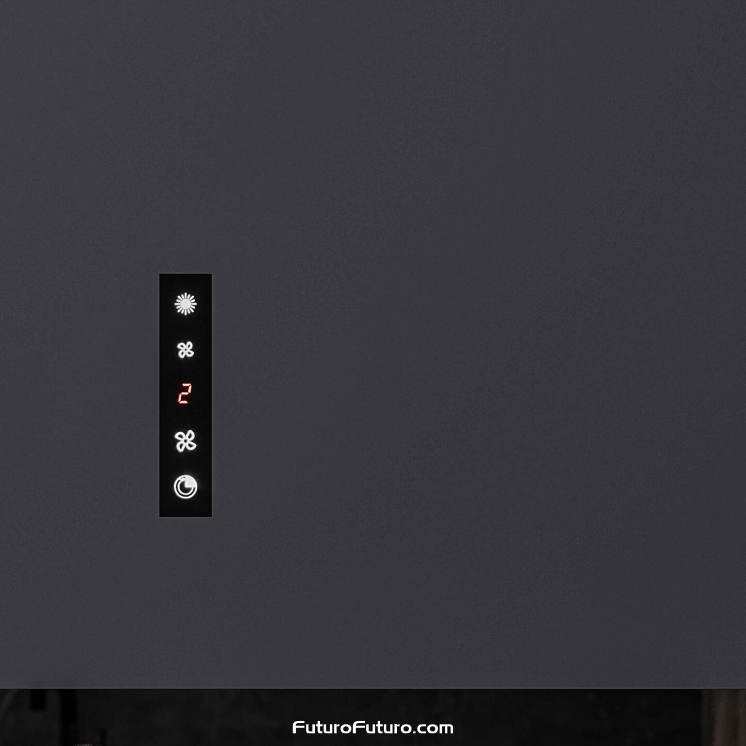 Futuro Knox 48 in. 940 CFM Black Island Mount Range Hood | IS48KNOX-GM