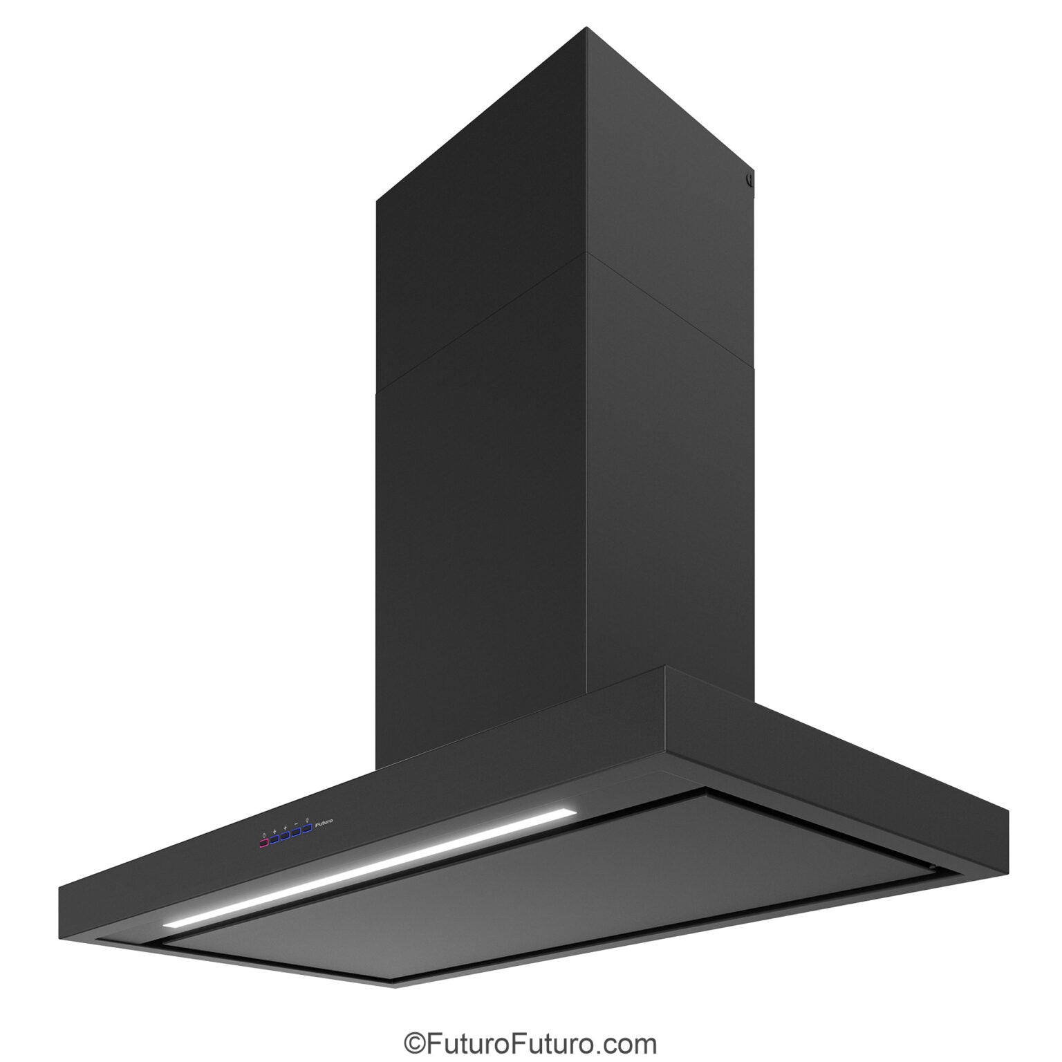 Futuro Positano 36 in. 940 CFM Black Wall Mount Range Hood | WL36POSITANO-BLK