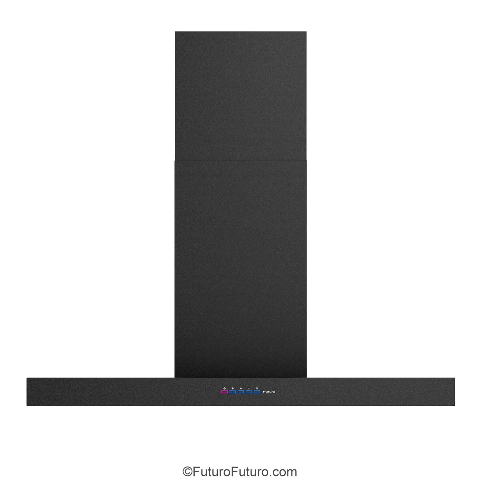 Futuro Positano 36 in. 940 CFM Black Wall Mount Range Hood | WL36POSITANO-BLK