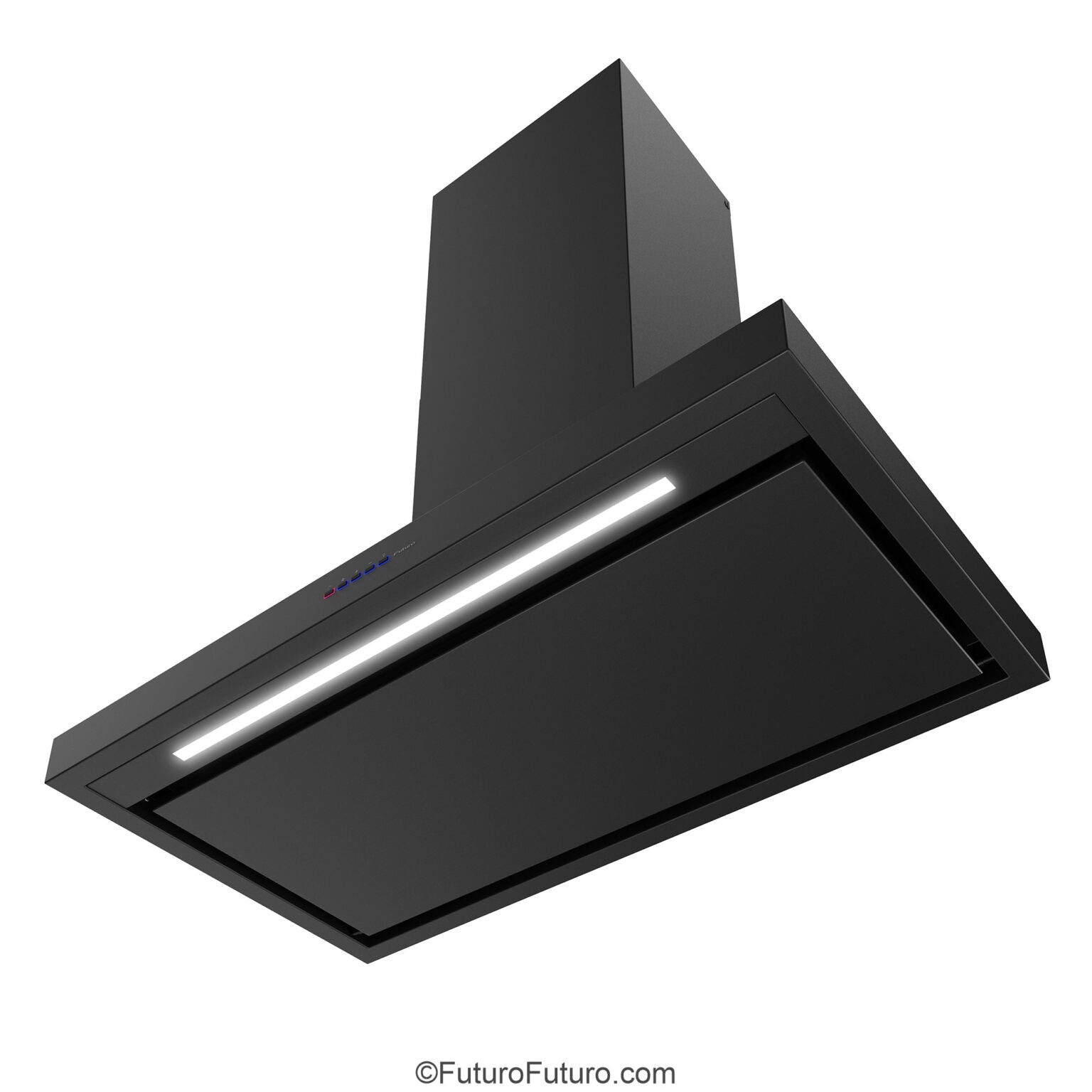 Futuro Positano 36 in. 940 CFM Black Wall Mount Range Hood | WL36POSITANO-BLK