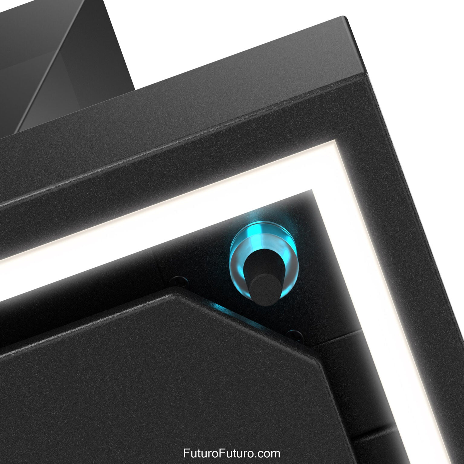 Futuro Turo 36 in. 940 CFM Black Island Mount Range Hood | IS36TURO-BLK