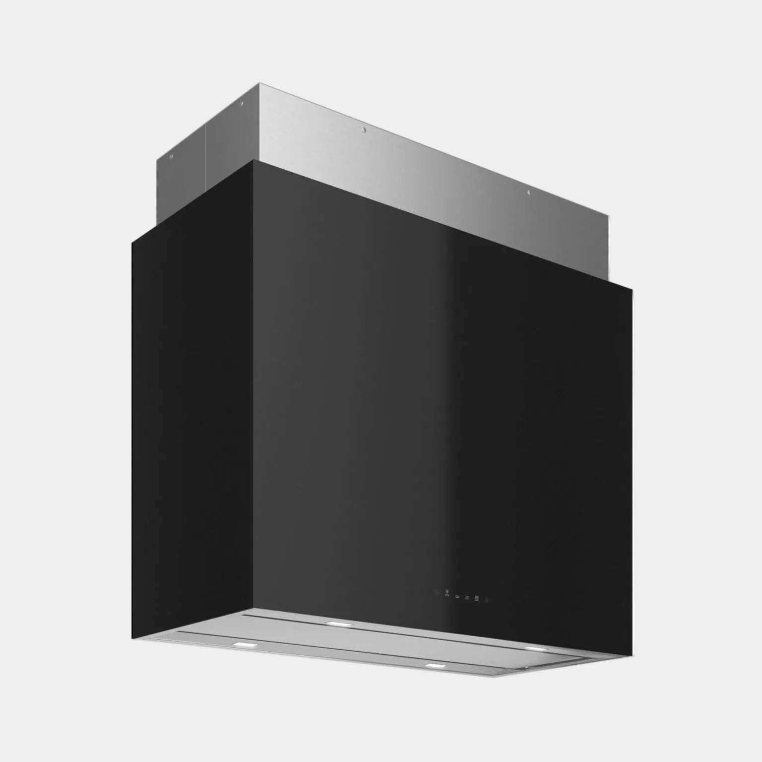 Futuro Lombardy 36 in. 940 CFM Black Island Mount Range Hood | IS36LOMBARDY-BLK
