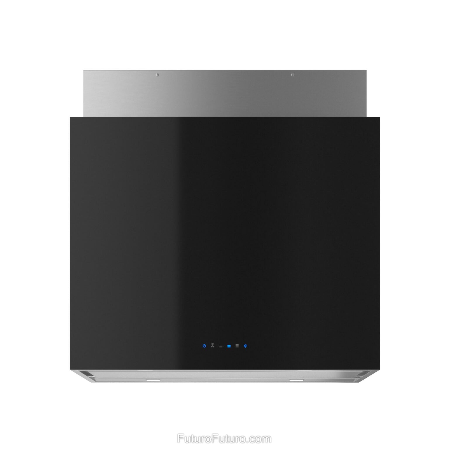 Futuro Lombardy 36 in. 940 CFM Black Island Mount Range Hood | IS36LOMBARDY-BLK