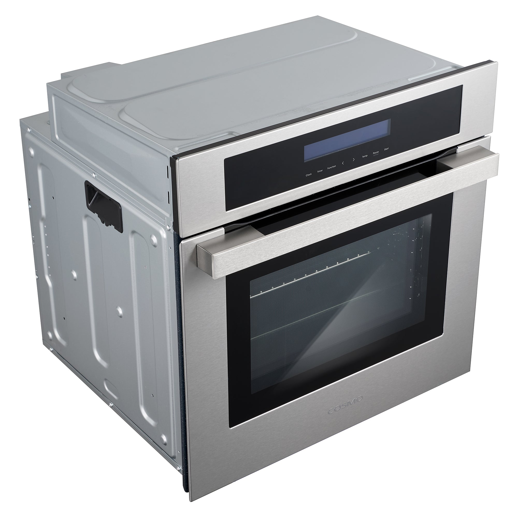 Cosmo Lumin 24 in. 2.9 cu.ft. Stainless Steel Electric Wall Oven with 8 Functions | C106SIX-PT
