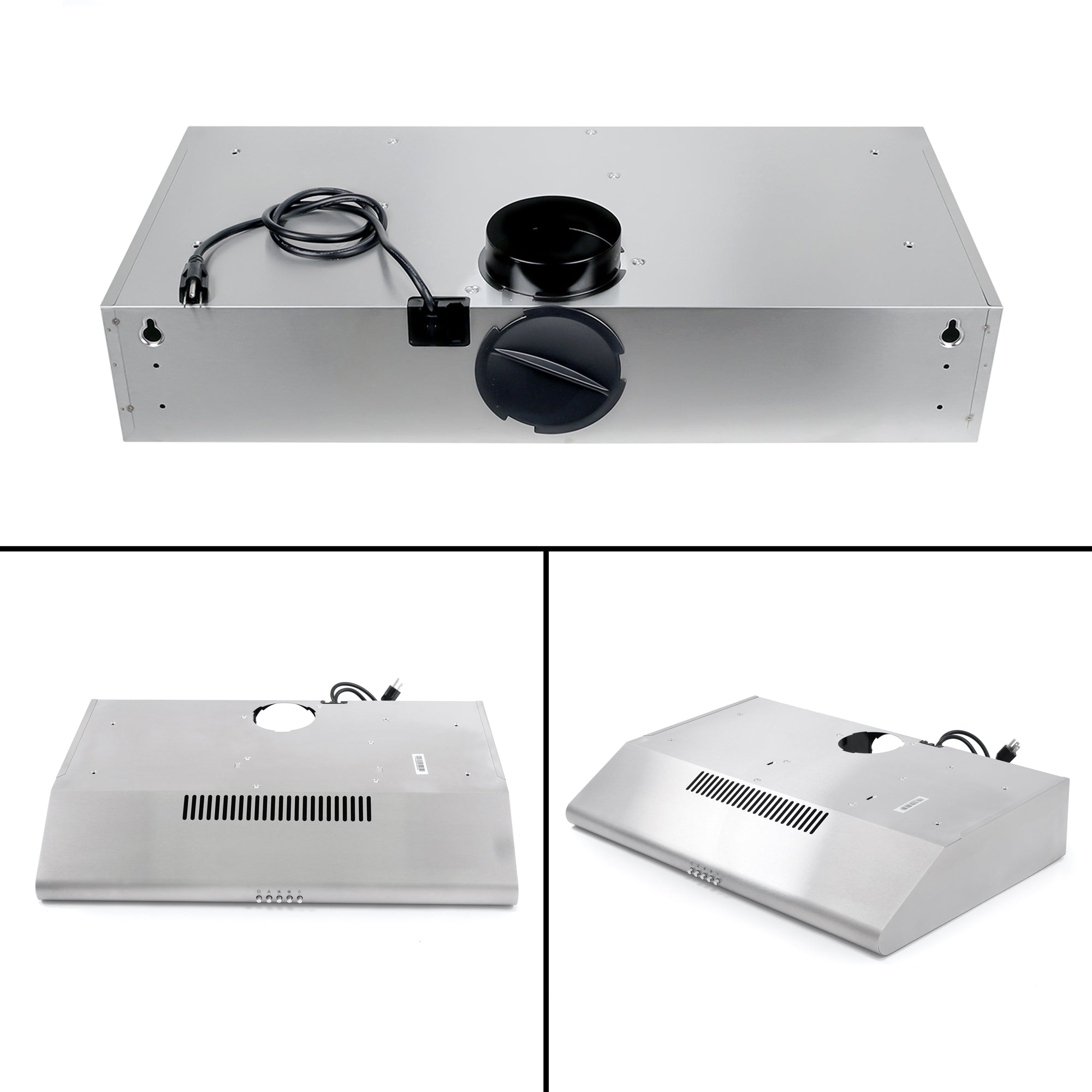 Cosmo Delta 30 in. Stainless Steel Under-Cabinet Range Hood | COS-5MU30