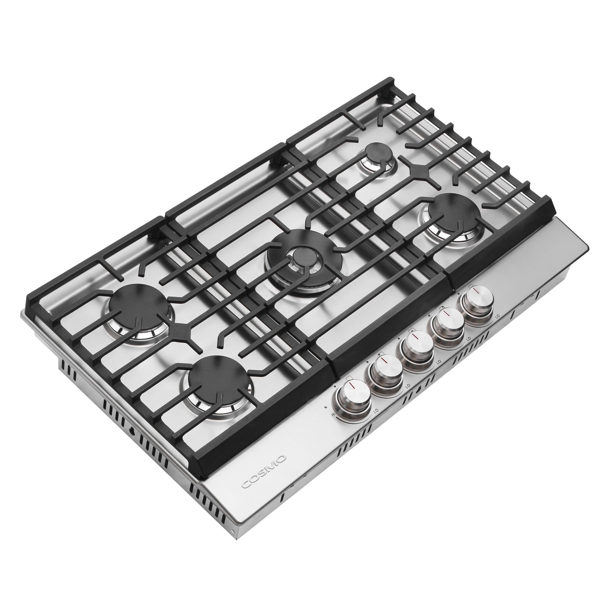 Cosmo Haven 36 in. 5-Burner Stainless Steel Gas Cooktop | COS-CTGH365SS