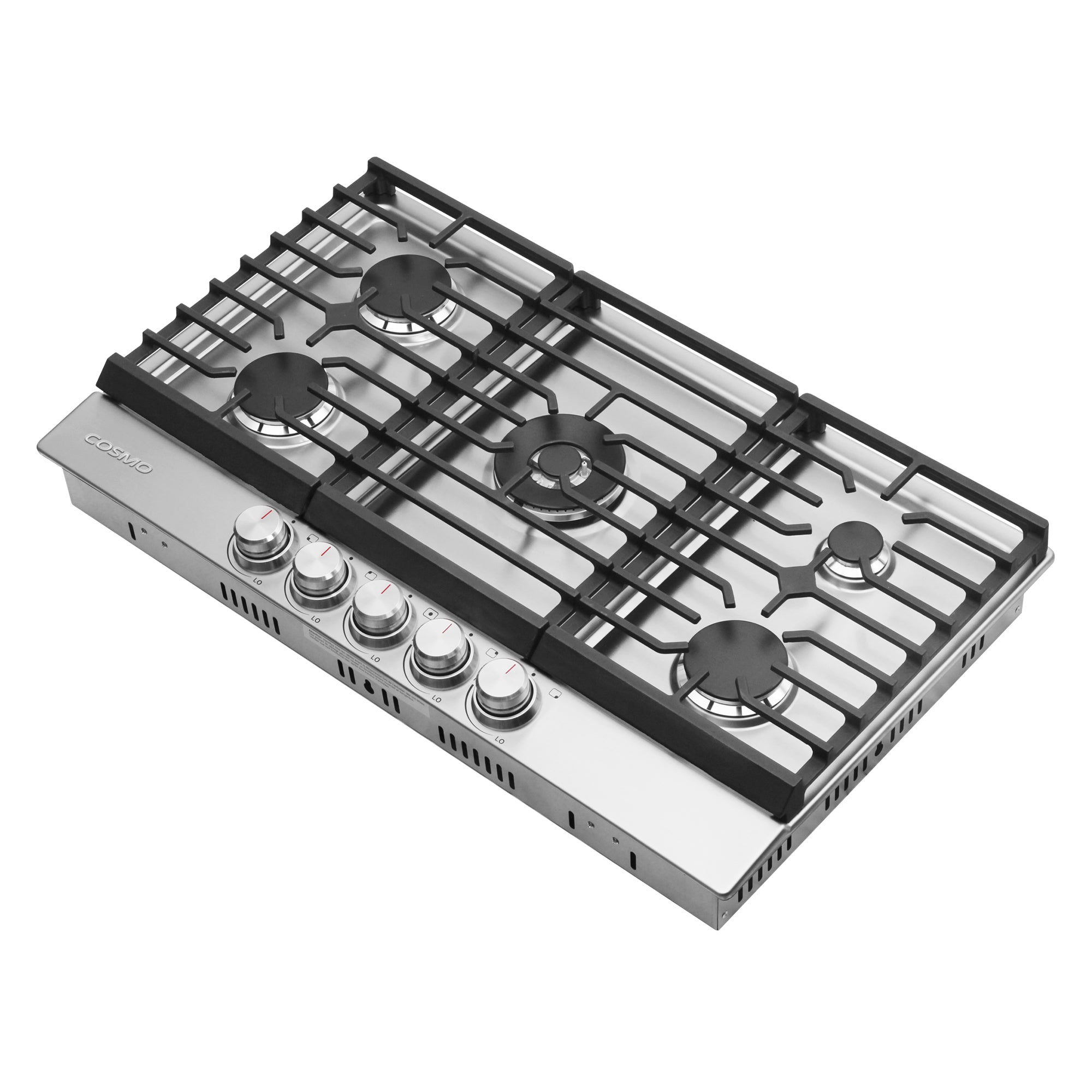 Cosmo Haven 36 in. 5-Burner Stainless Steel Gas Cooktop | COS-CTGH365SS