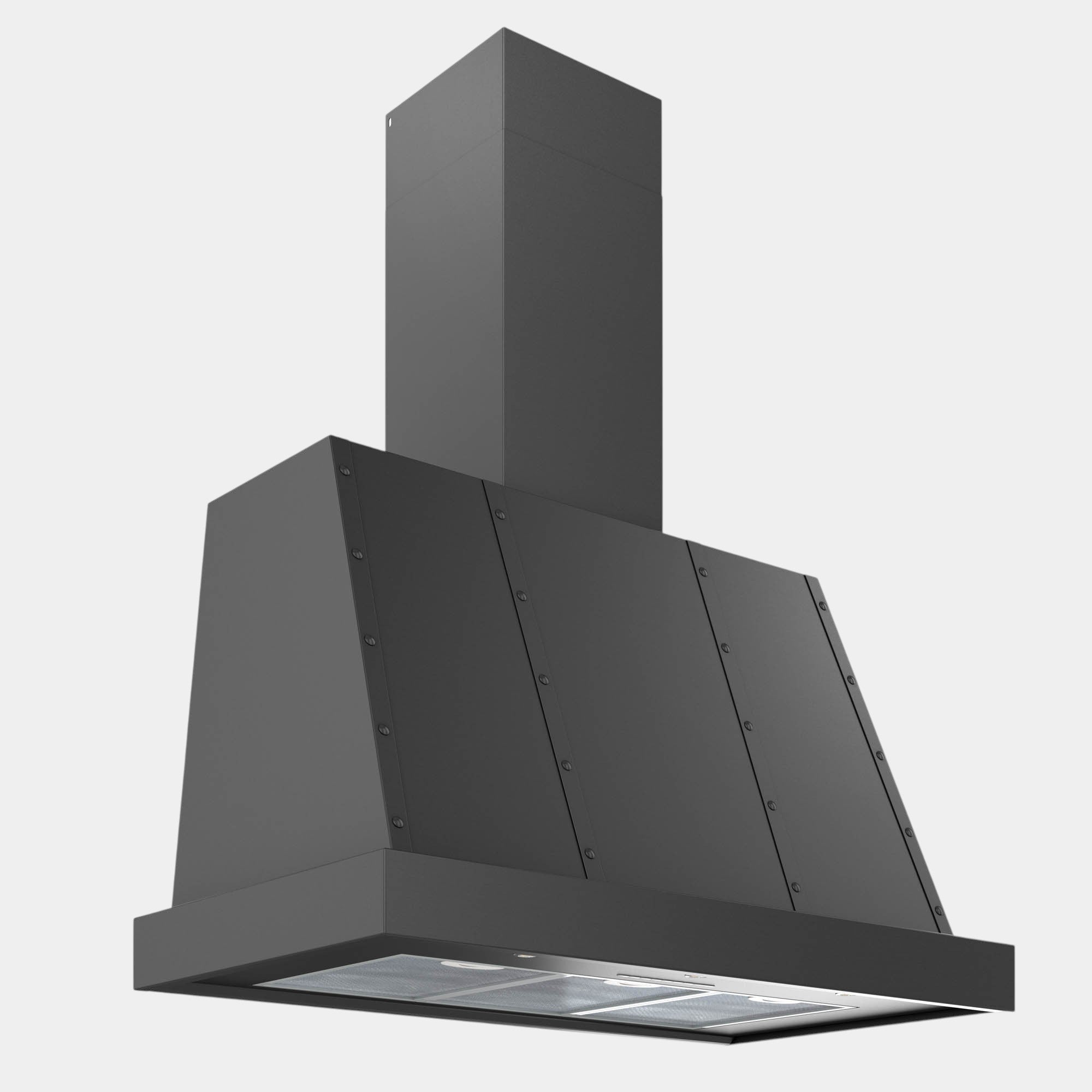 Futuro Fano 36 in. 940 CFM Black Wall Mount Range Hood | WL36FANO-GM