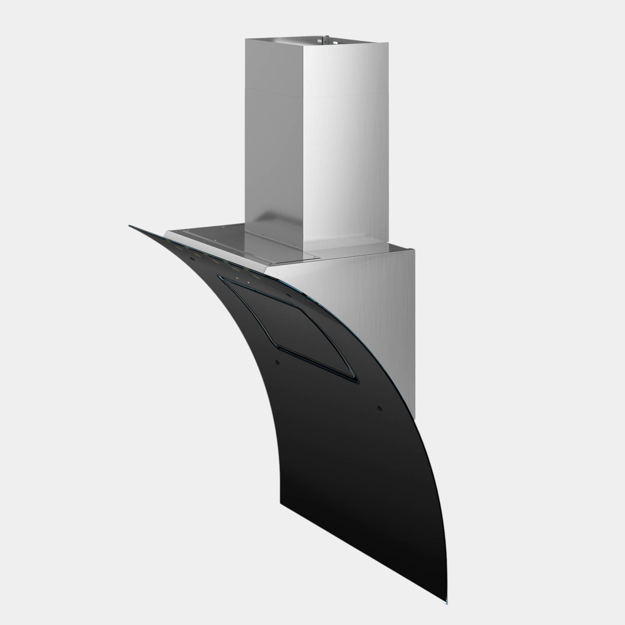 Futuro Splash 36 in. 940 CFM Black Wall Mount Range Hood | WL36SPLASH-BLK