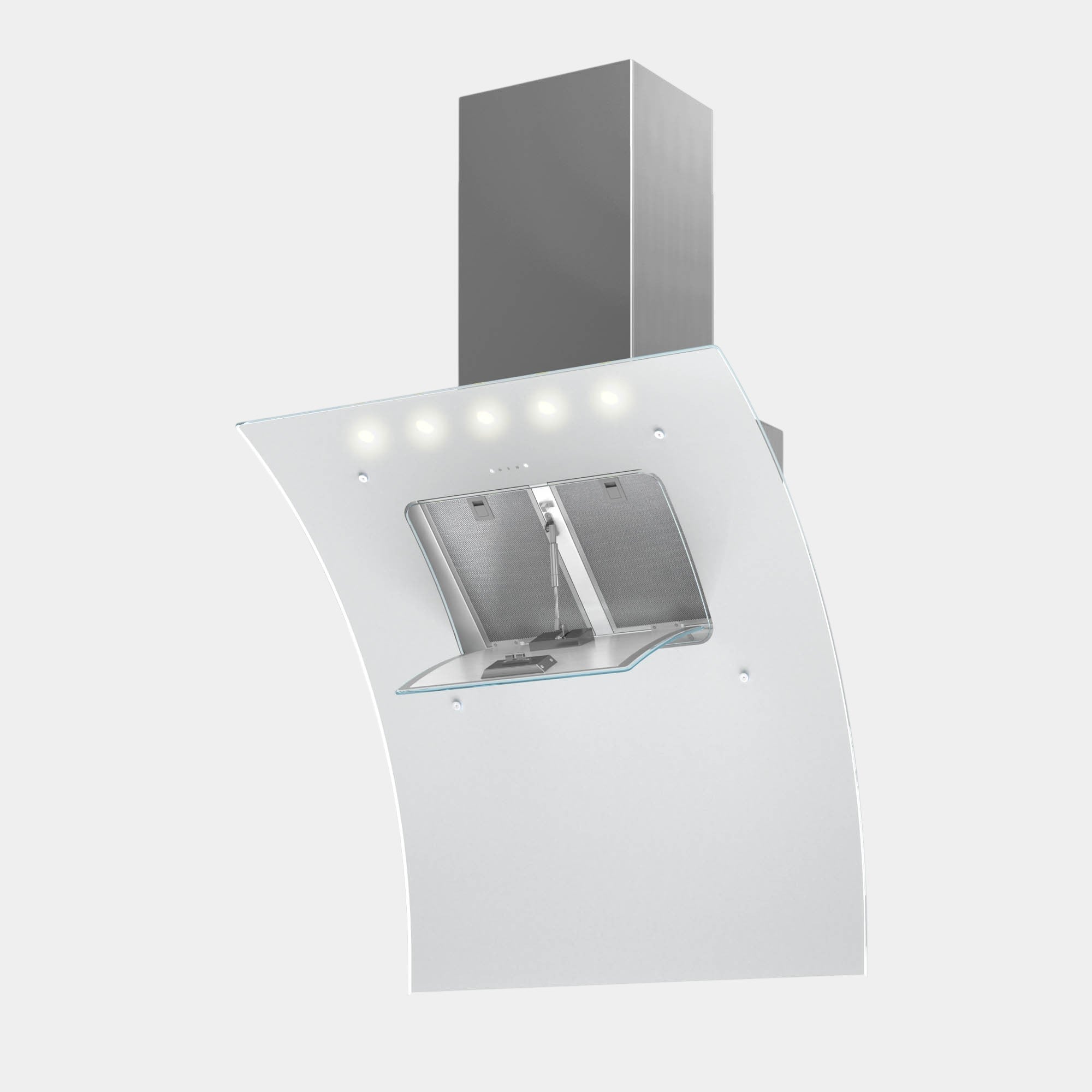 Futuro Splash 36 in. 940 CFM White Wall Mount Range Hood | WL36SPLASH-WHT