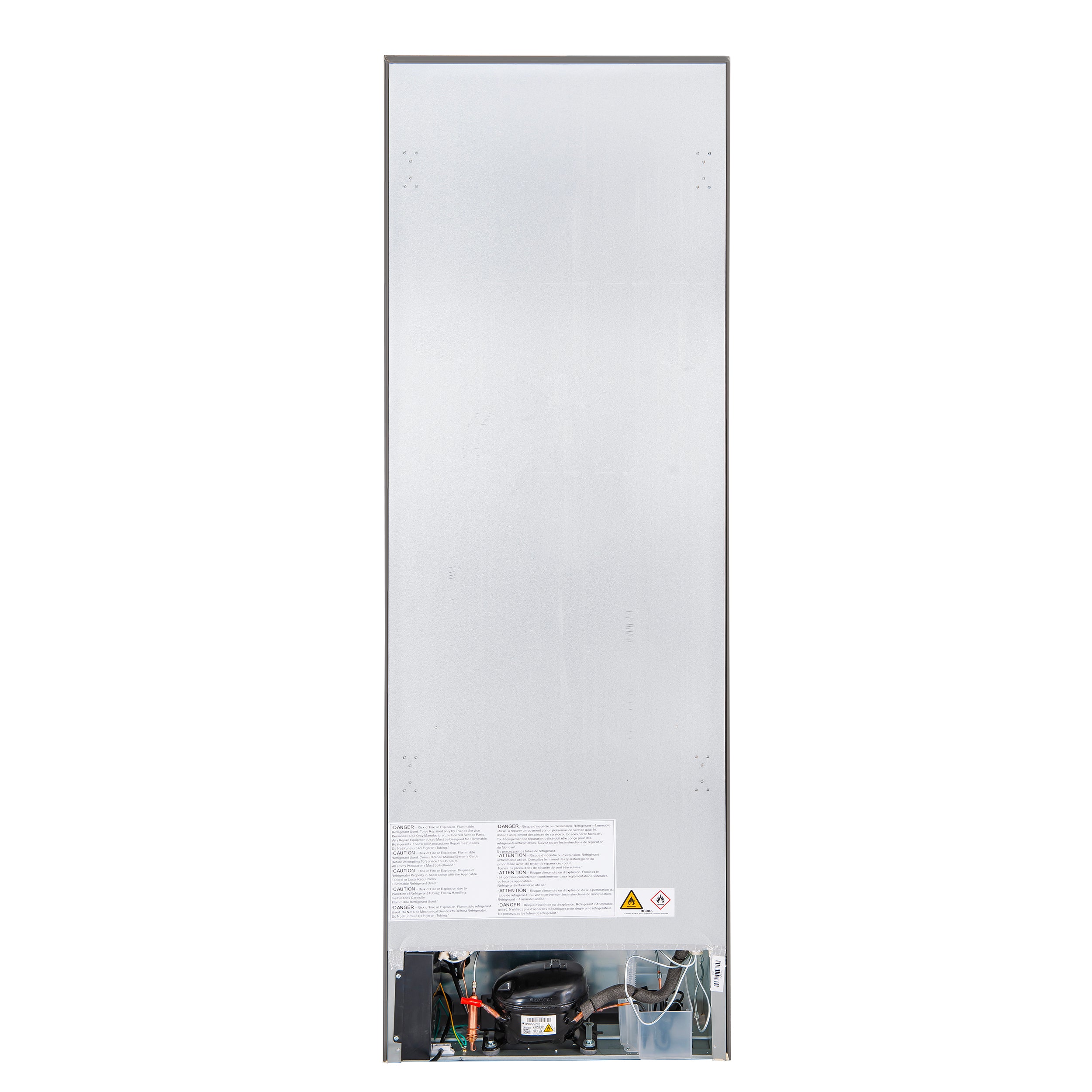 Forno Custodia 24 in. 10.3 cu.ft. Stainless Steel Right Swing Refrigerator with Bottom Freezer | FFFFD1766-24RS