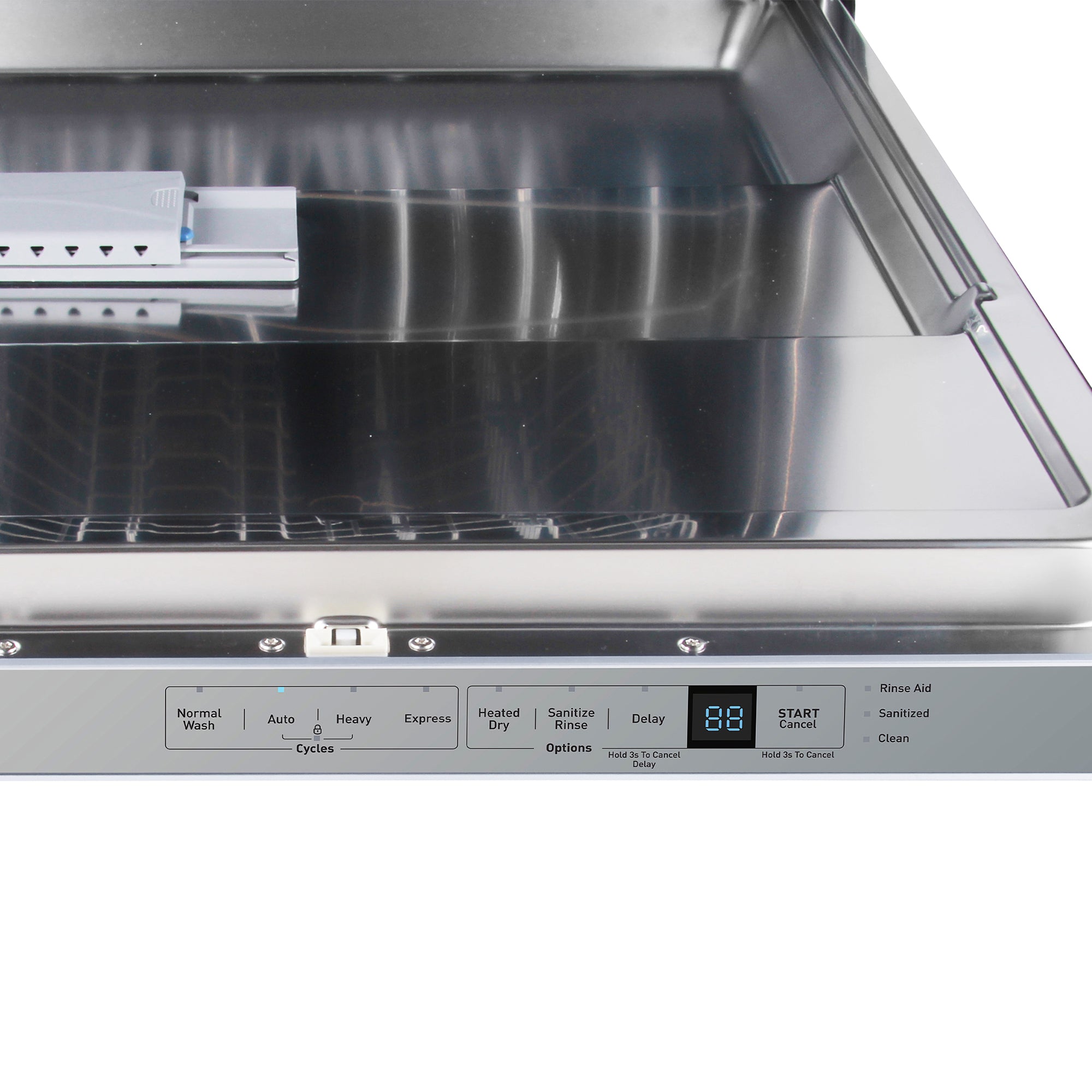 Cosmo Vista 24 in. Built-in Stainless Steel Dishwasher | COS-DWV24TTR