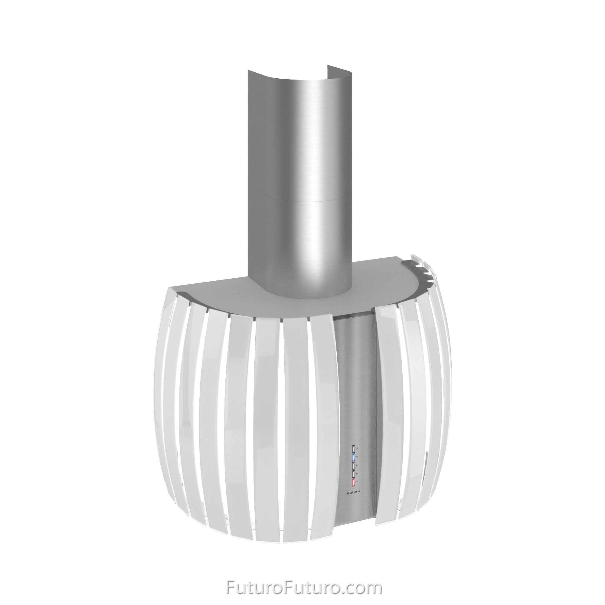 Futuro Pearl 26 in. 940 CFM White Wall Mount Range Hood | WL26PEARL-WHT