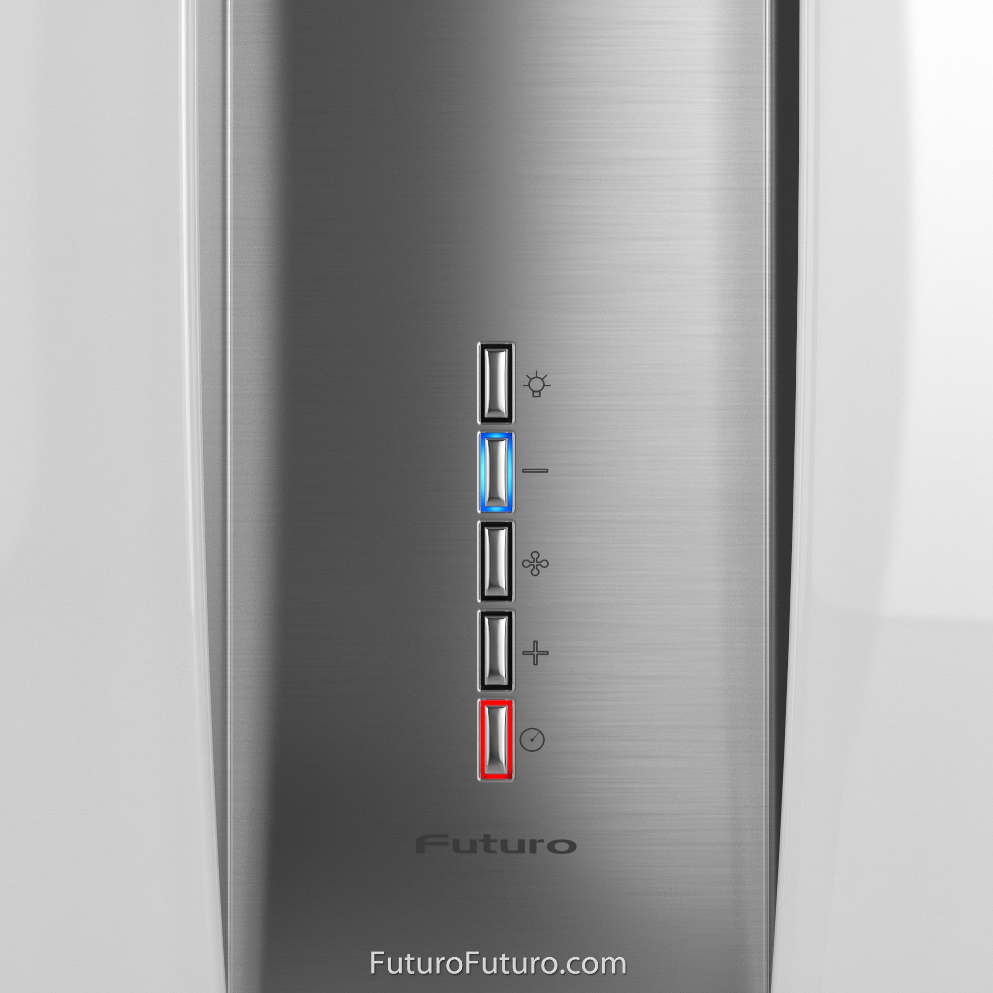 Futuro Pearl 26 in. 940 CFM White Wall Mount Range Hood | WL26PEARL-WHT