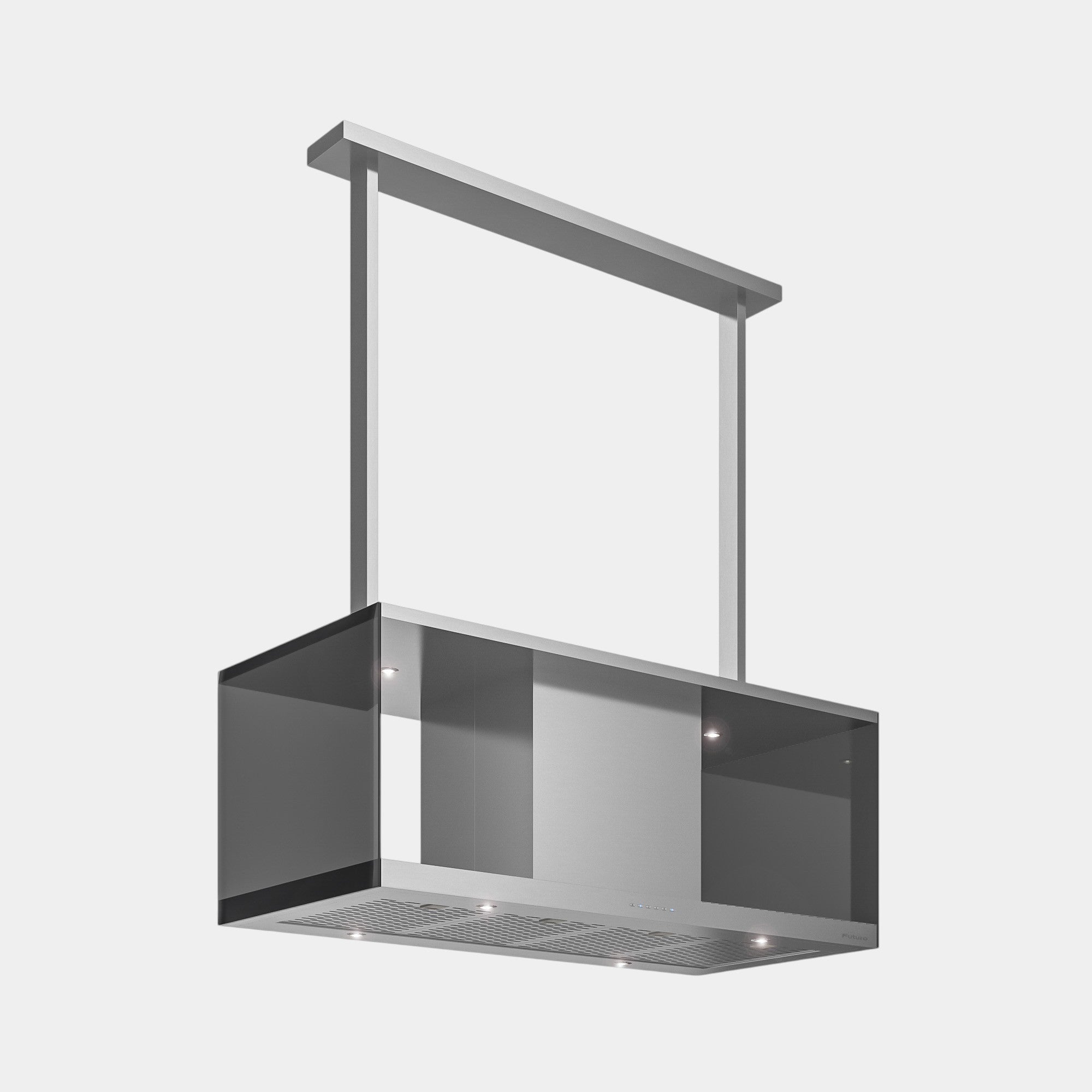 Futuro Recano 48 in. 940 CFM Stainless Steel Island Mount Range Hood | IS40RECANO