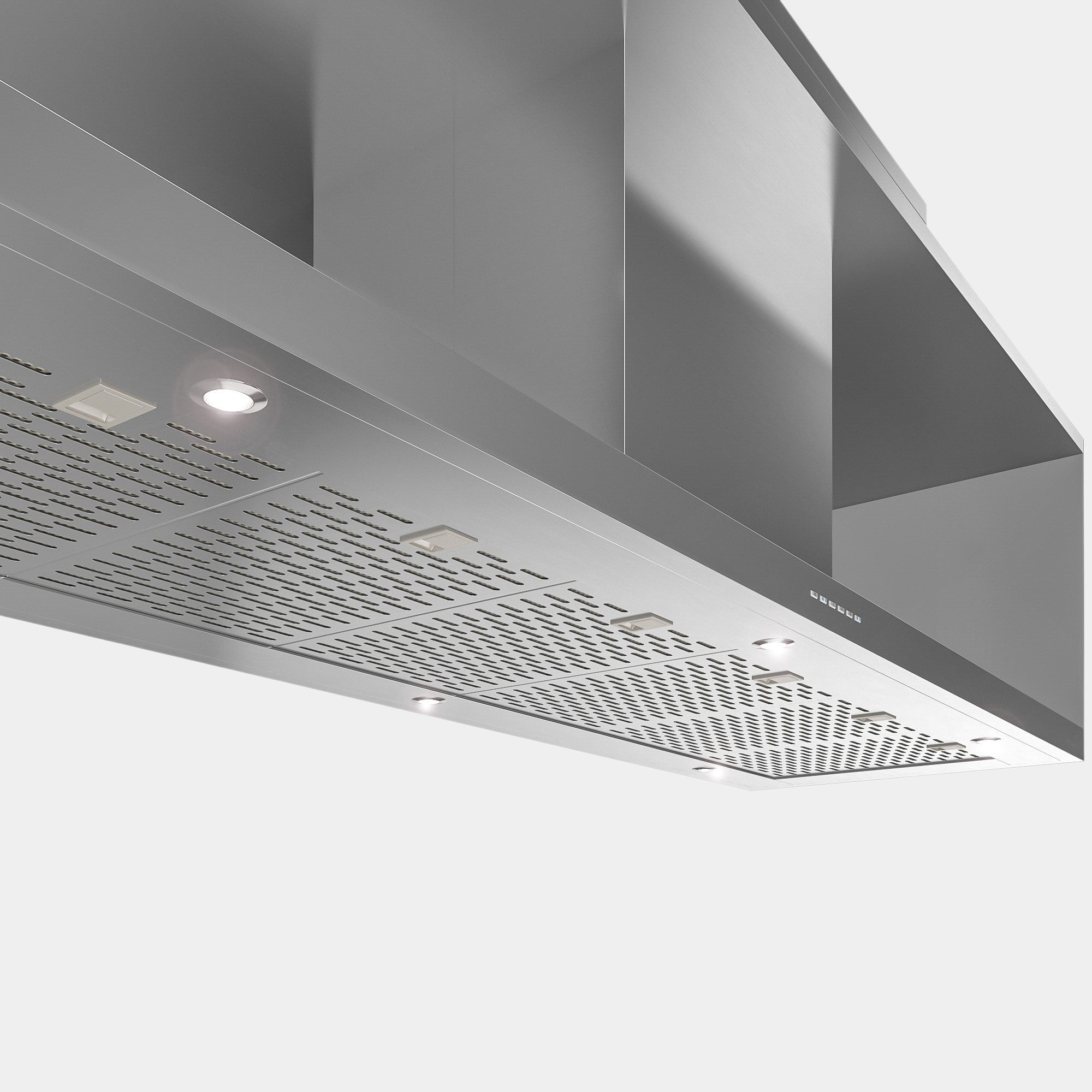 Futuro Recano 60 in. 940 CFM Stainless Steel Island Mount Range Hood | IS60RECANO