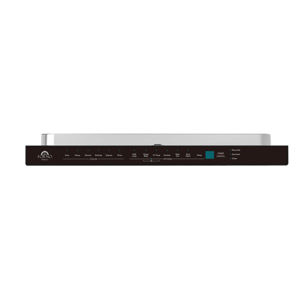 Forno Stella 24 in. Built-in Tall-Tub Black Dishwasher | FDWBI8010-24BLK