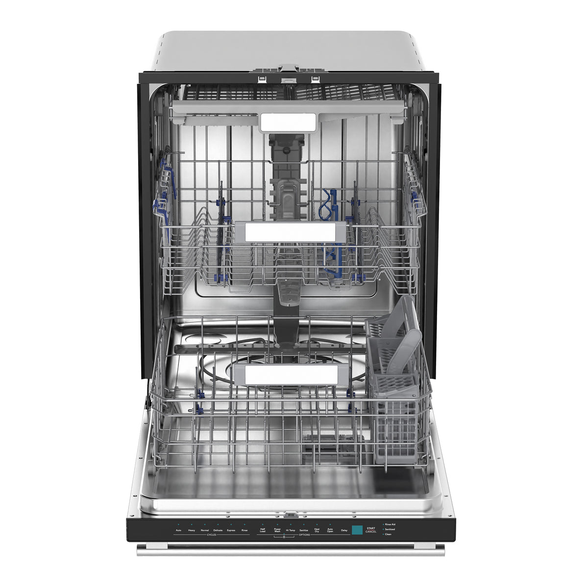 Forno Stella 24 in. Built-in Tall-Tub Black Dishwasher | FDWBI8010-24BLK
