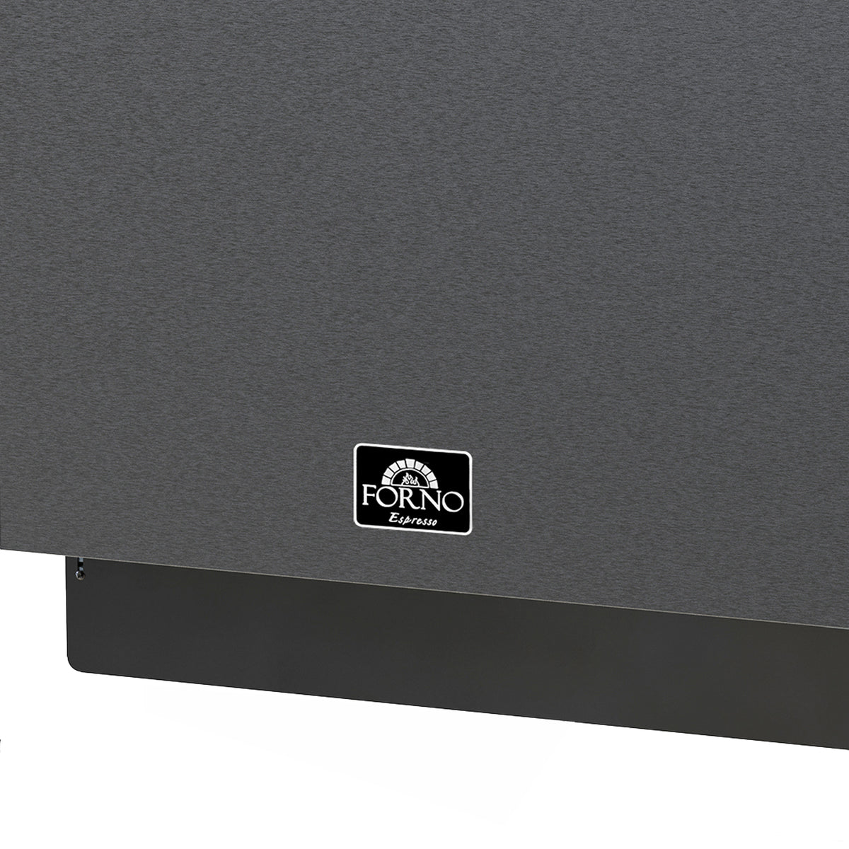 Forno Espresso Romano 24 in. Black Built-In Dishwasher with Antique Brass Handle | FDWBI8035-24BLK