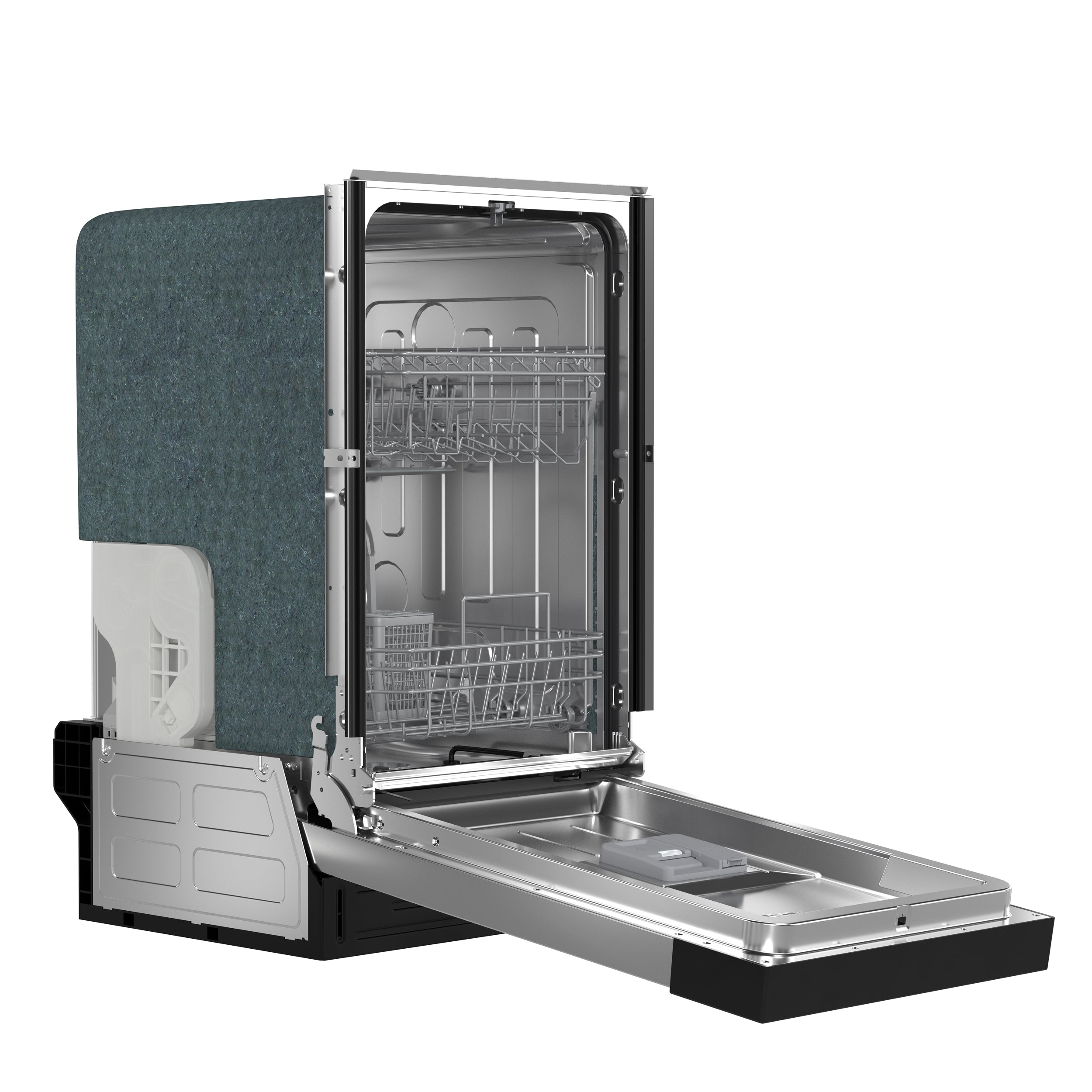 Forno Polo 18 in. White Built-In Dishwasher | FDWBI8041-18S