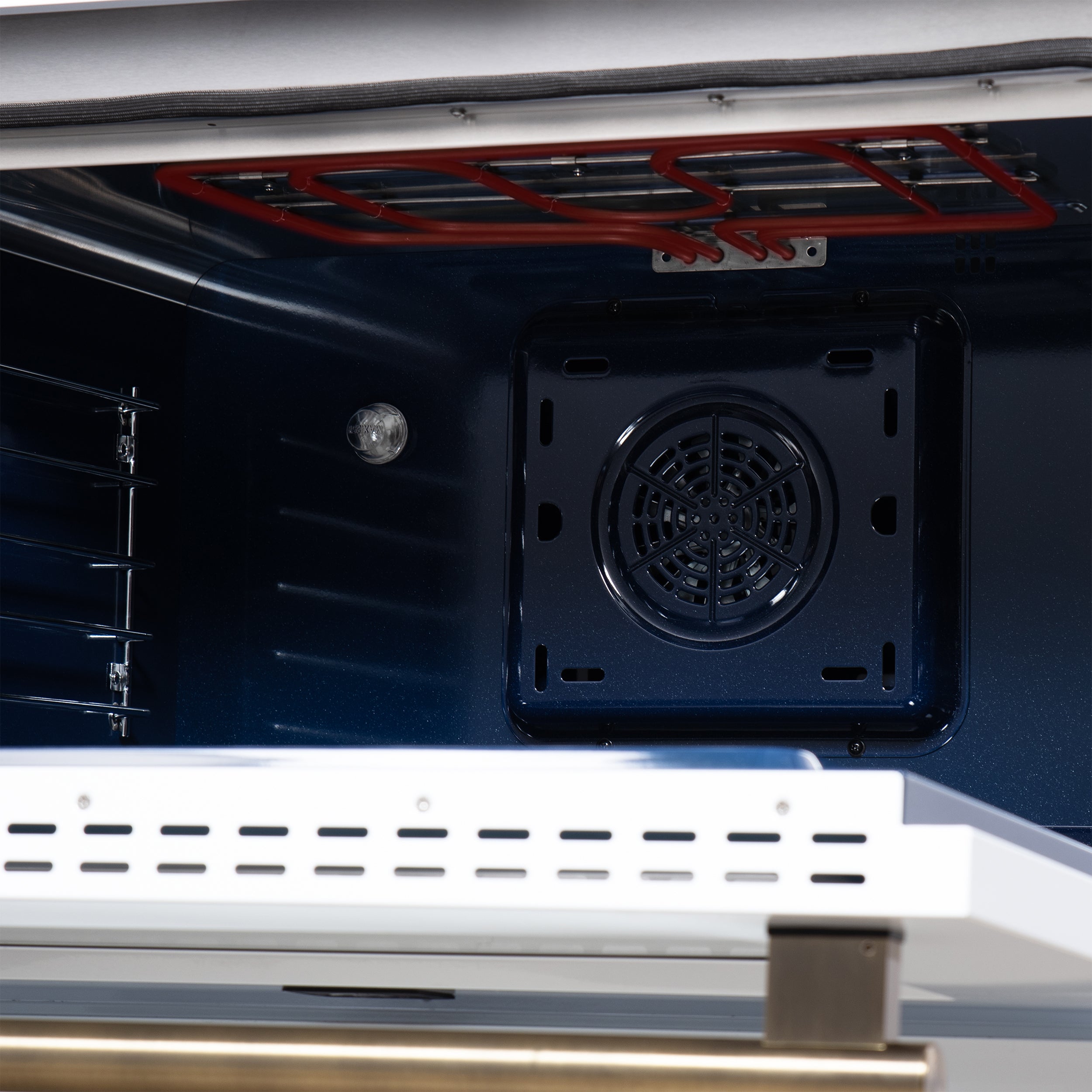 Forno Massimo 36 in. 5.36 cu. ft. 6-Burner White Dual Fuel Range with Antique Brass Accents | FFSGS6125-36WHT