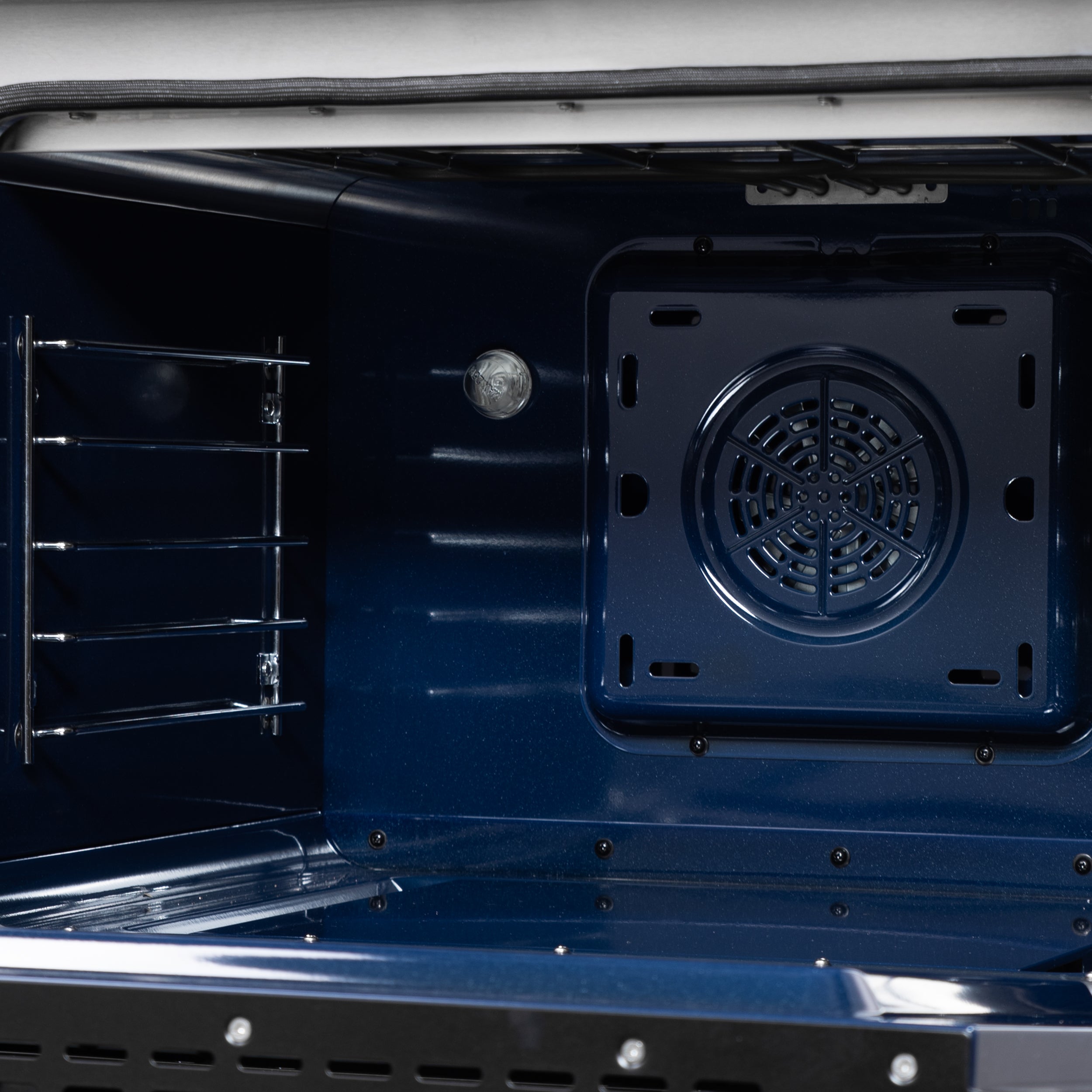 Forno Massimo 48 in. 6.58 cu. ft. 8-Burner Black Dual Fuel Range with Antique Brass Accents | FFSGS6125-48BLK