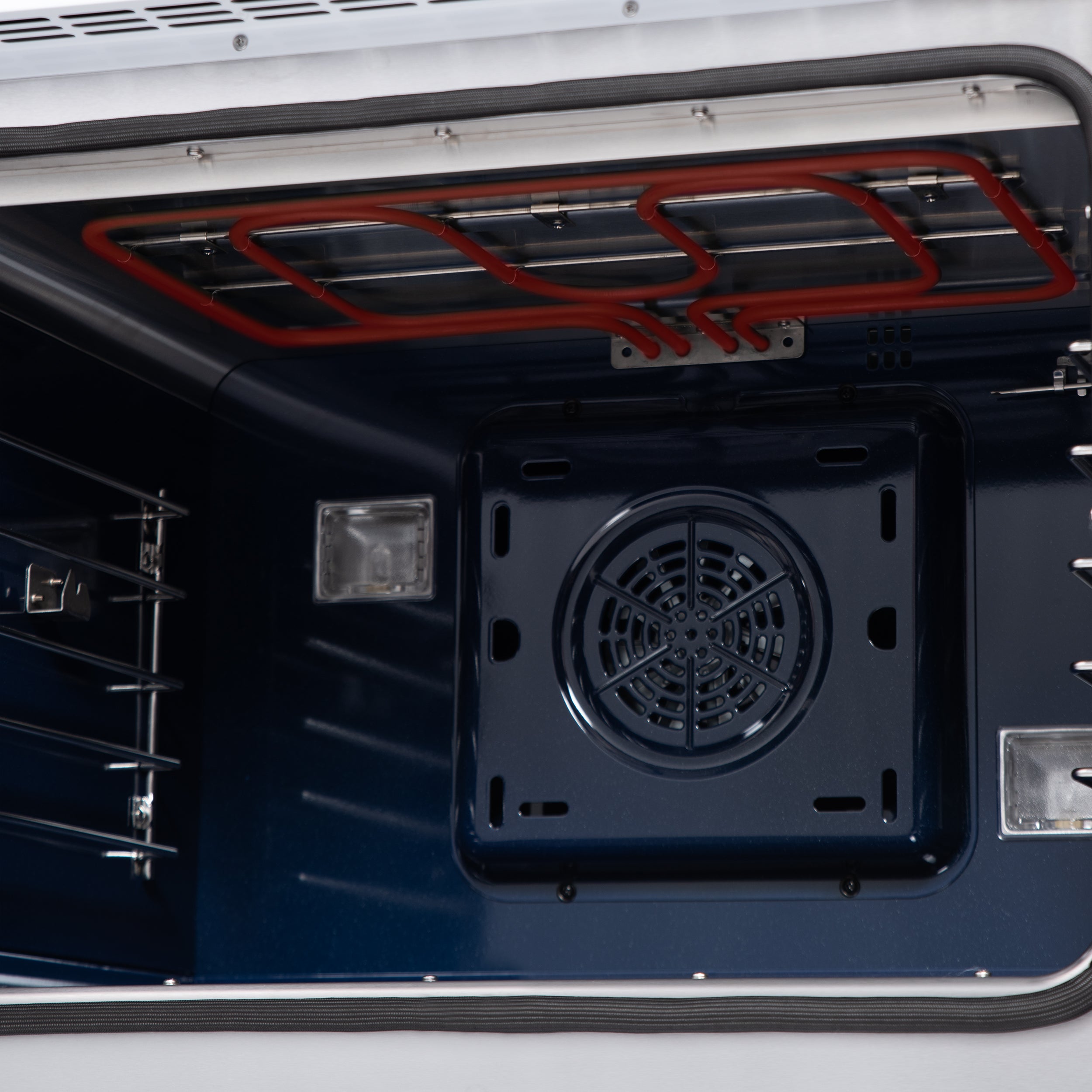 Forno Capriasca 30 in. 4.32 cu. ft. 5-Burner White French Door Dual Fuel Range with Antique Brass Accents | FFSGS6387-30WHT