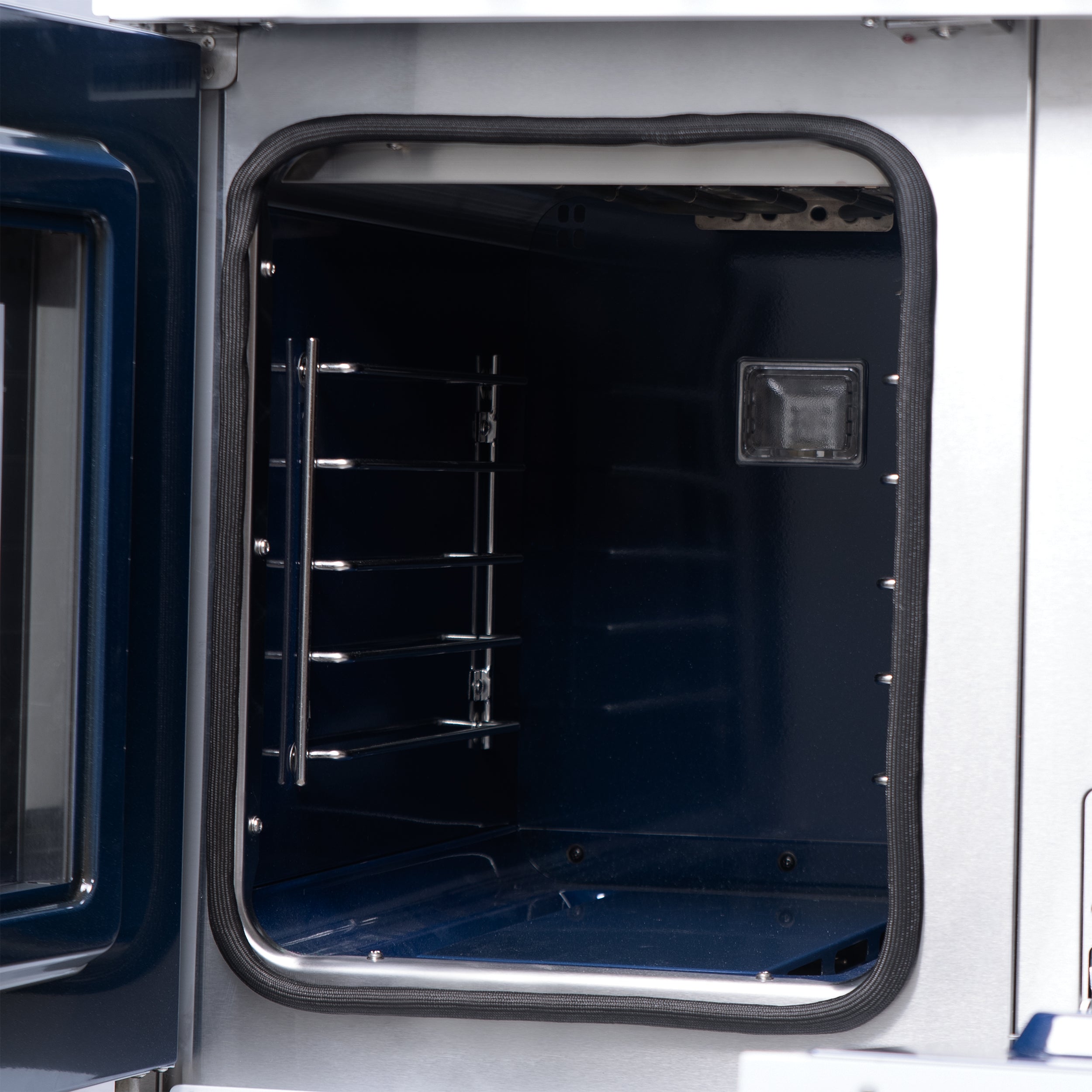 Forno Capriasca 48 in. 6.58 cu. ft. 8-Burner White French Door Dual Fuel Range with Antique Brass Accents | FFSGS6387-48WHT