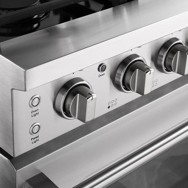 Empava Pro-Style 36 In. Slide-In 6-Burner Natural Gas Range 6 cu. Ft. | EMPV-36GR11