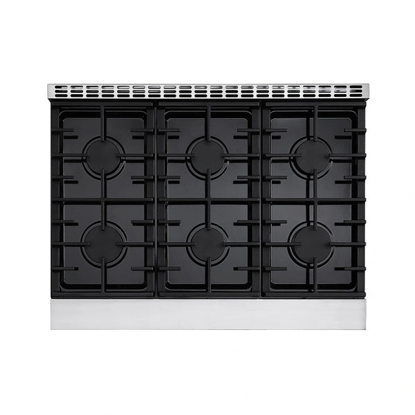 Empava Pro-Style 36 In. Slide-In 6-Burner Natural Gas Range 6 cu. Ft. | EMPV-36GR11