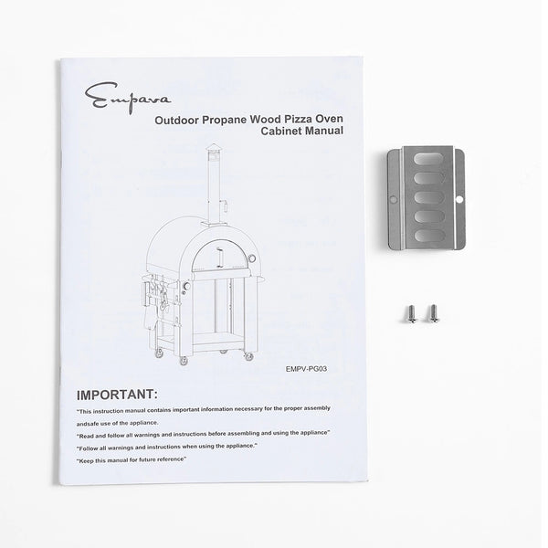Empava Stainless Steel Gas and Wood Fired Pizza Oven | EMPV-PG03