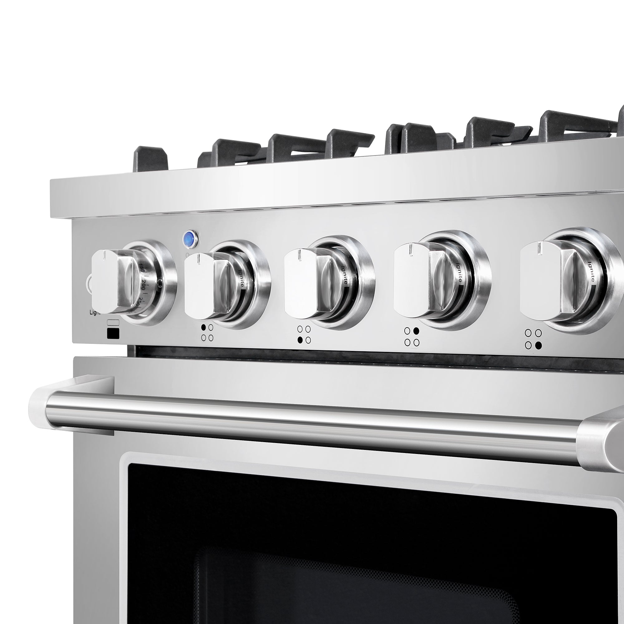 Cosmo Haven 24 in. 3.73 cu. ft. 4-Burner Stainless Steel Gas Range | COS-EPGR244