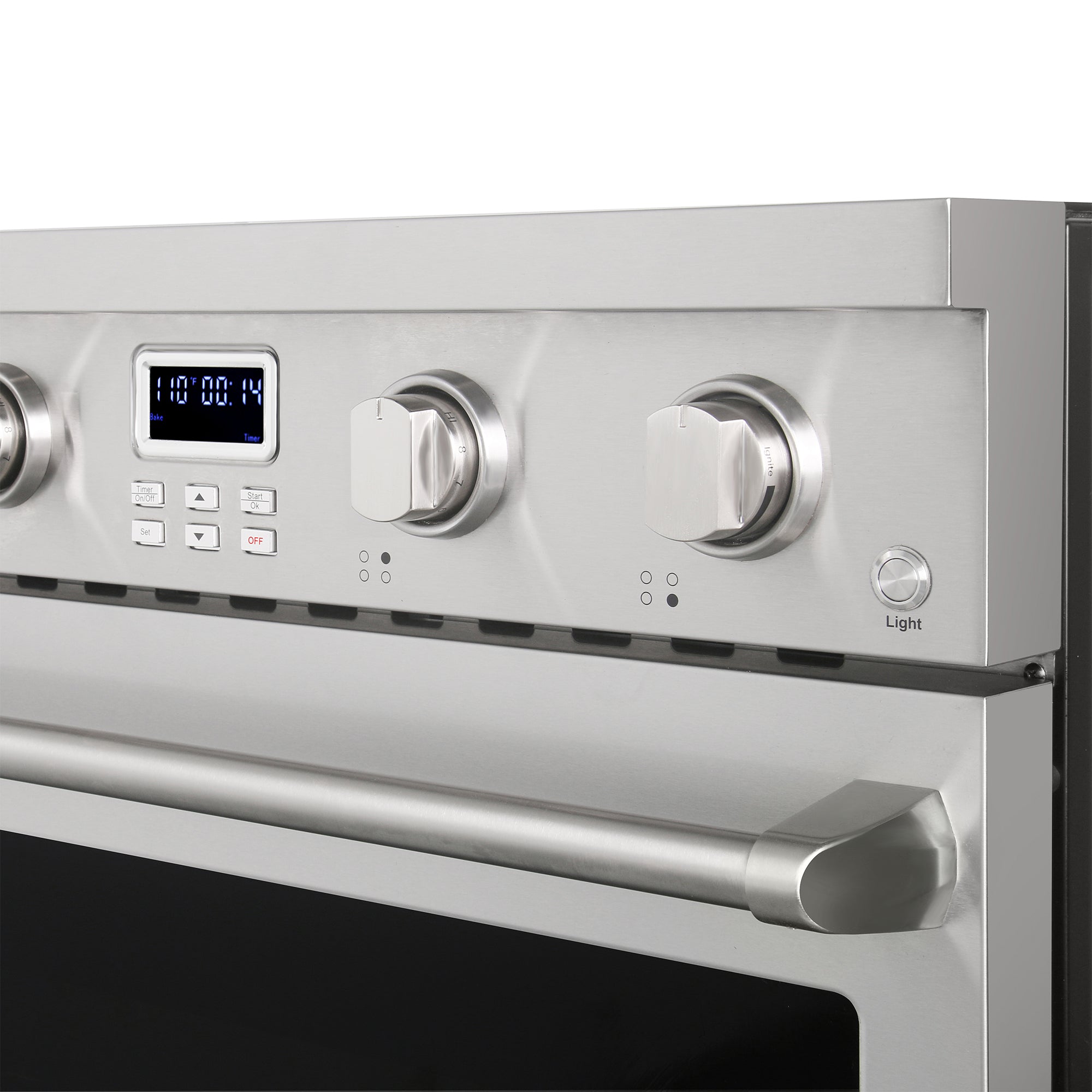Cosmo Haven 30 in. 4.8 cu. ft. Stainless Steel Electric Range with 4 Burners | COS-ERC304KBD