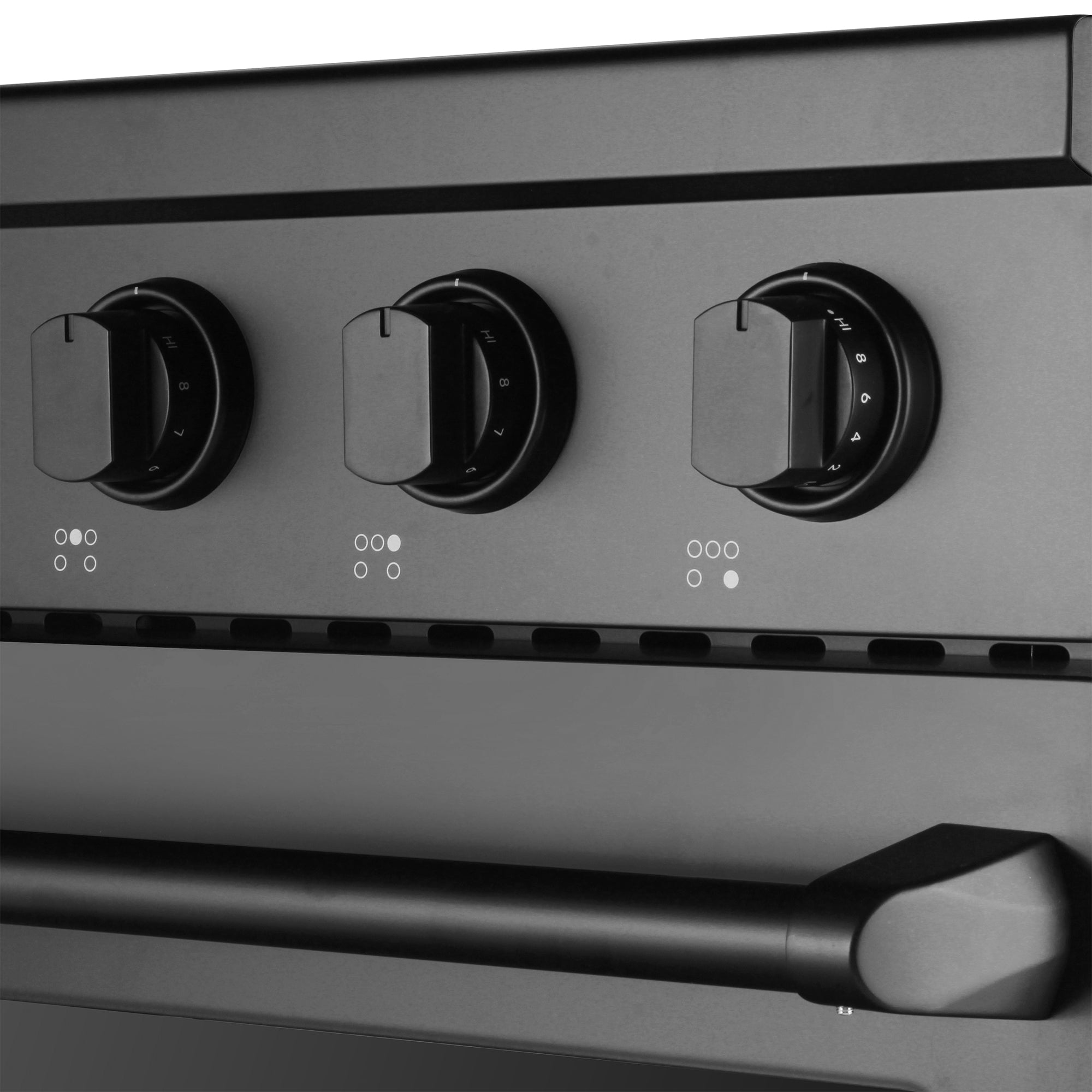 Cosmo Haven 36 in. 6.1 cu. ft. Black Electric Range with 5 Burners | COS-ERC365KBD-BK